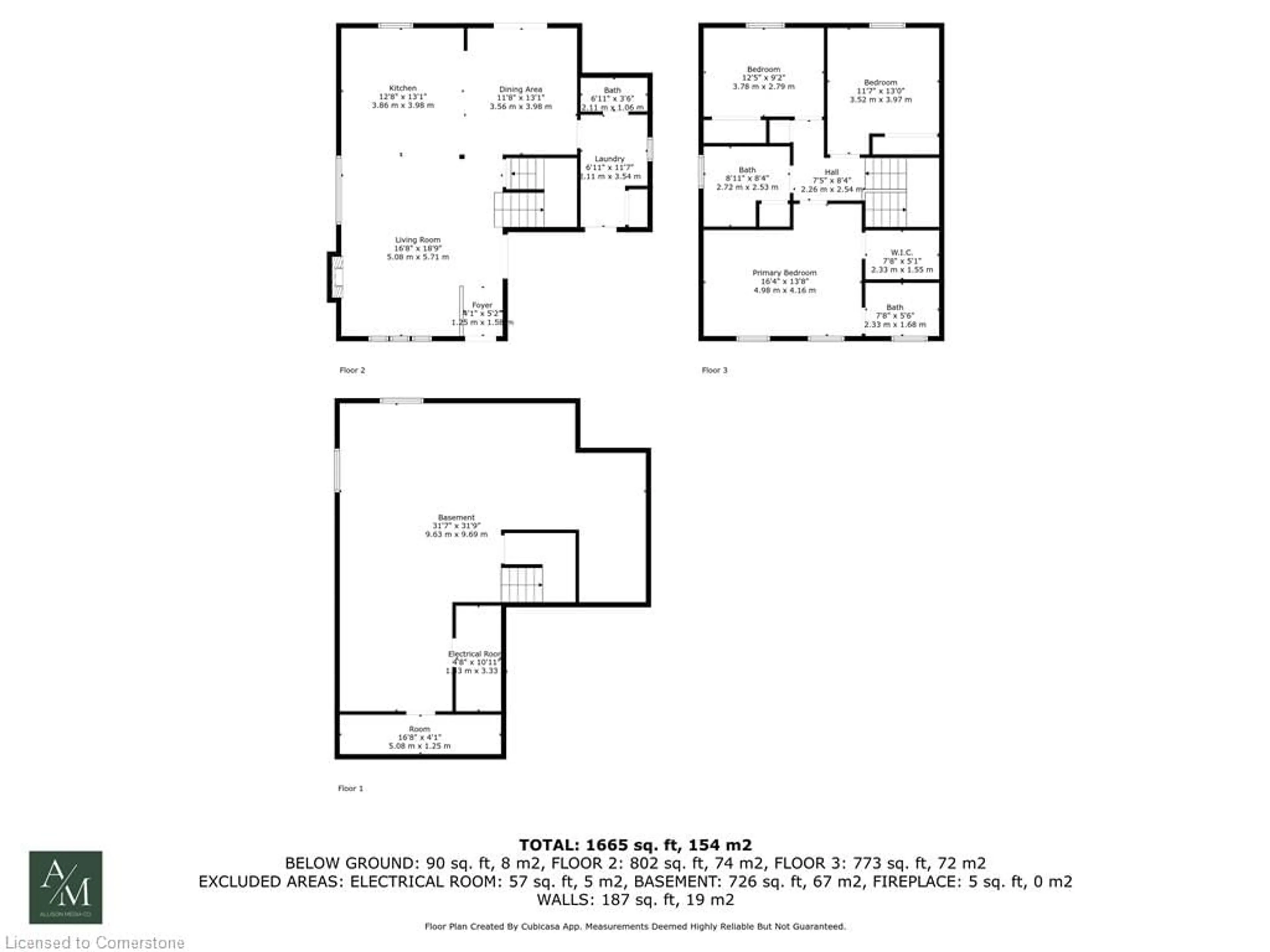 Floor plan for 11 Hope Ave, Virgil Ontario L0S 1T0