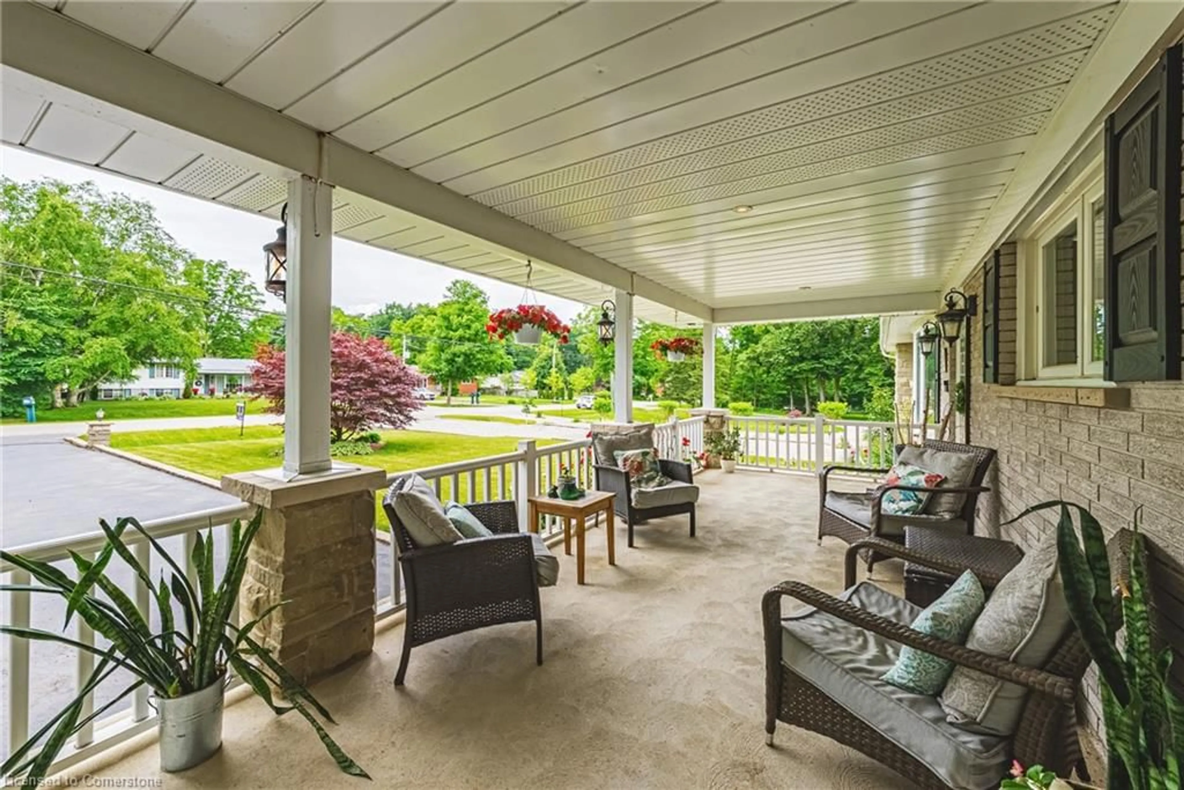 Patio, water/lake/river/ocean view for 46 Unity Side Rd, Caledonia Ontario N3W 1Y2