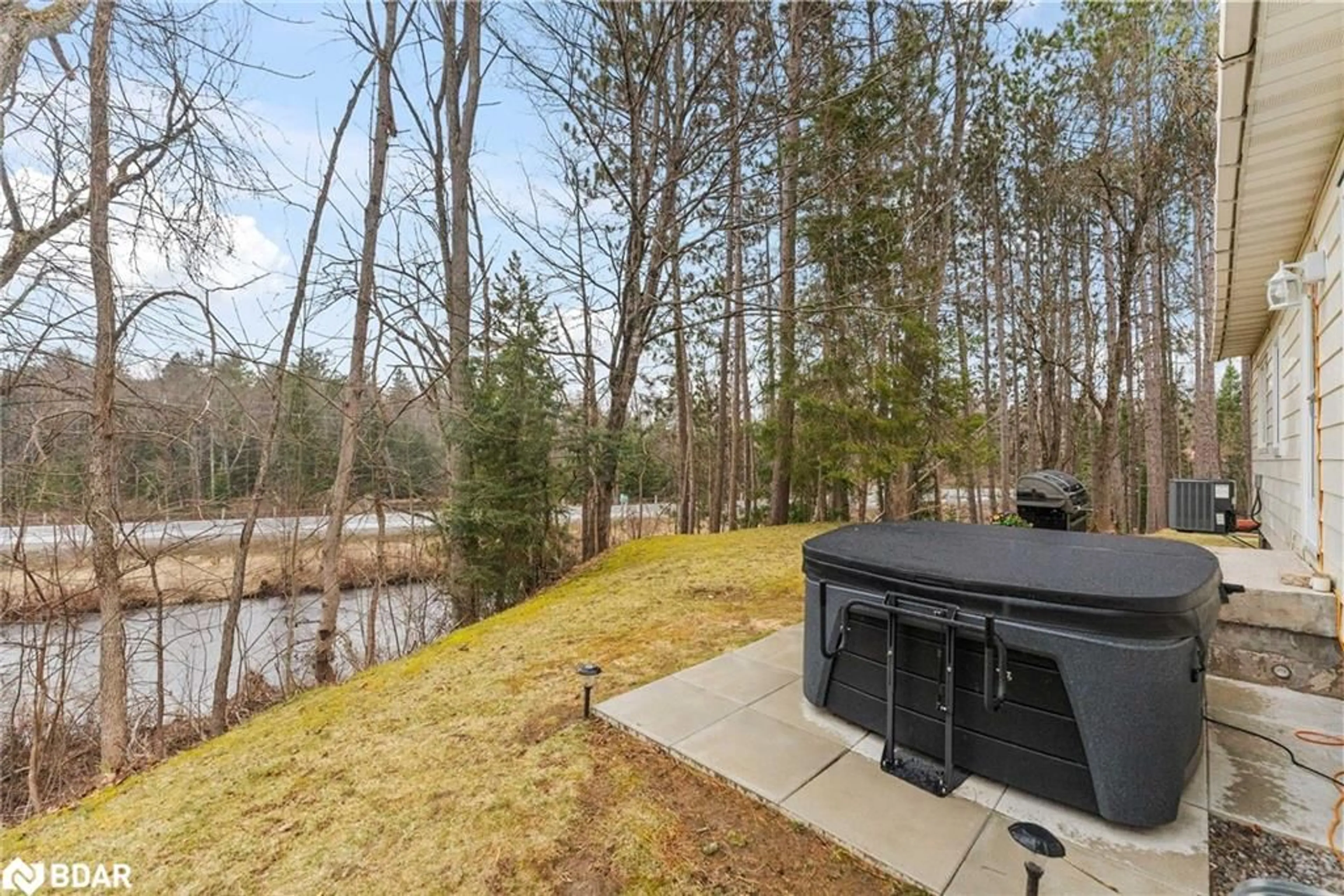 Patio, water/lake/river/ocean view for 58 River St, Apsley Ontario K0L 1A0