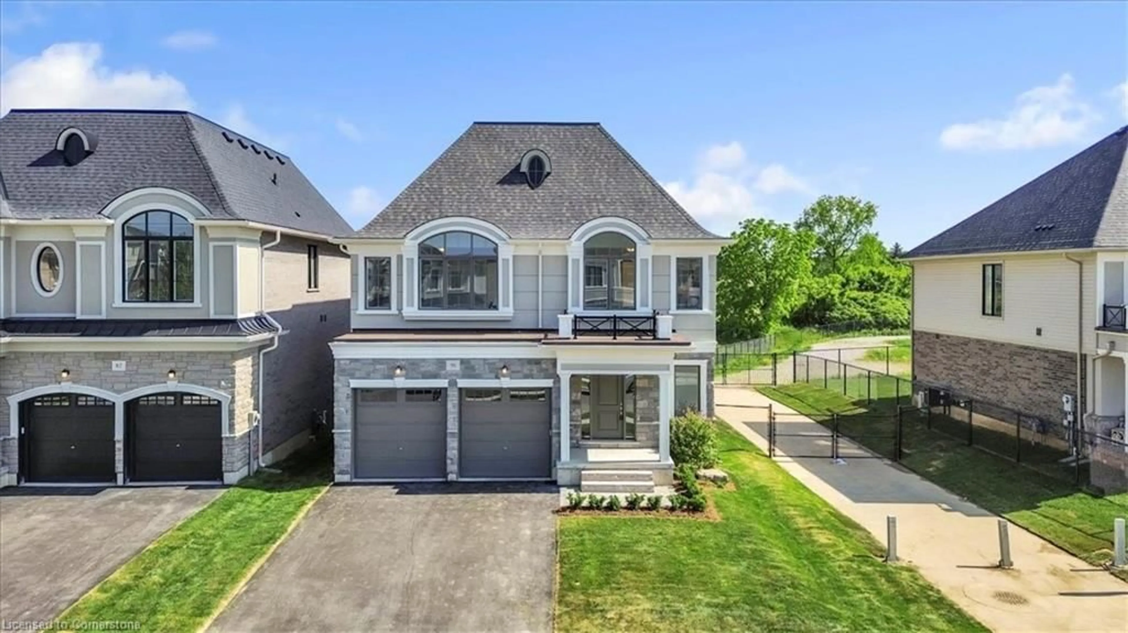 Home with brick exterior material, street for 91 Aquasanta Cres, Hamilton Ontario L9B 0J9