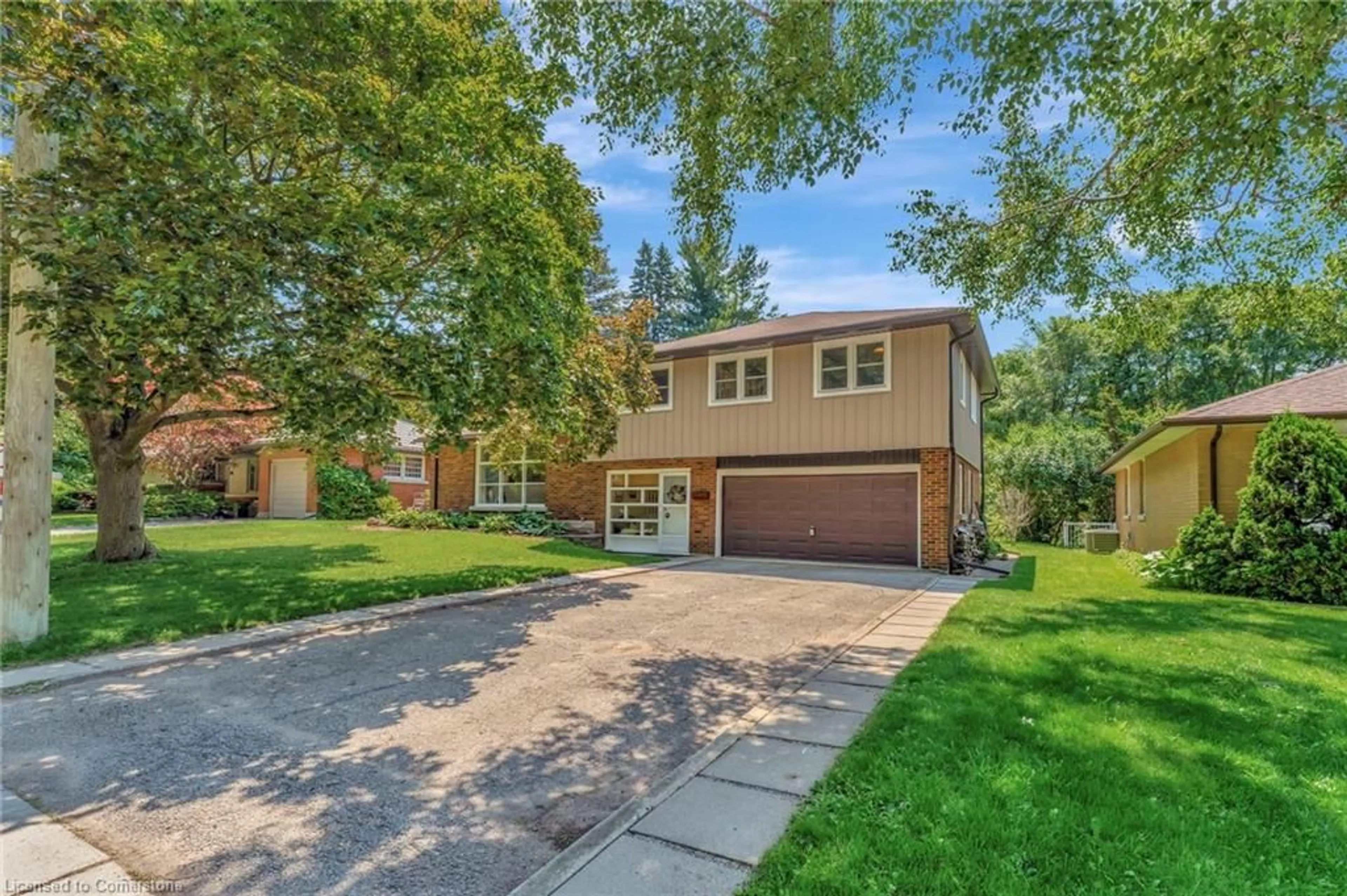 Home with brick exterior material, street for 66 Highland Cres, Cambridge Ontario N1S 1L9