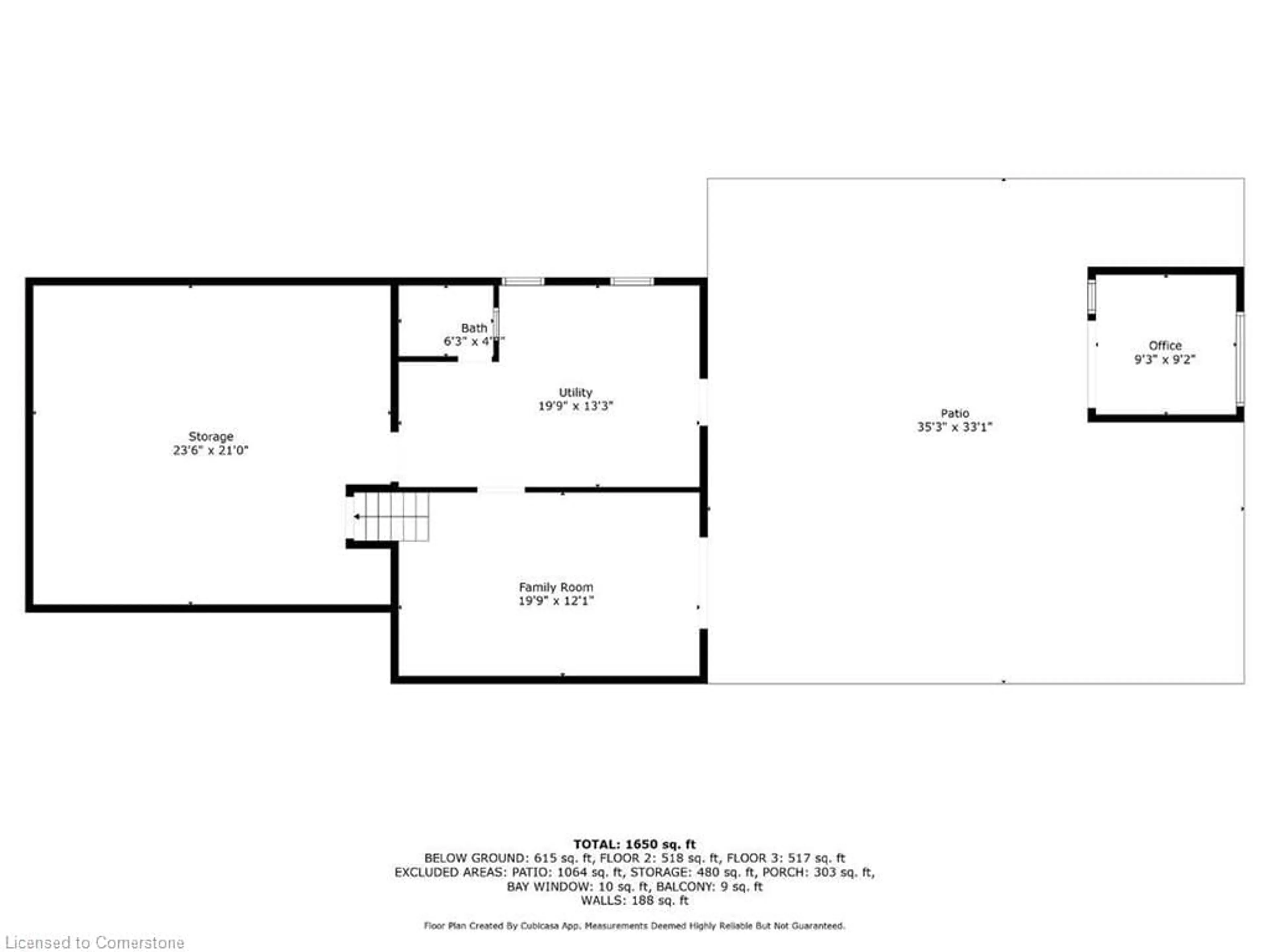 Floor plan for 14 Turnbull Rd, Dundas Ontario L9H 3W3