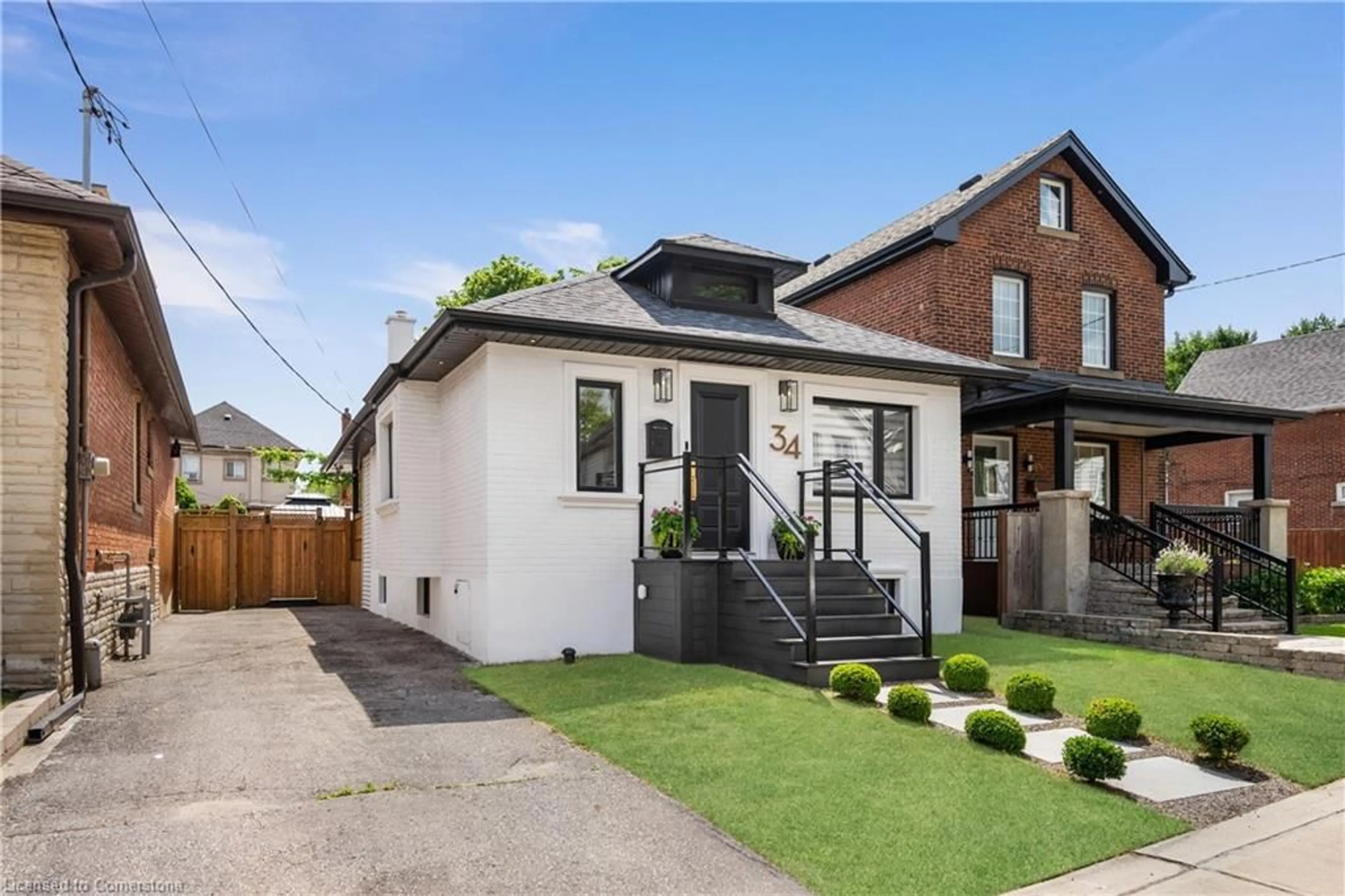 Home with brick exterior material, street for 34 Holley Ave, Toronto Ontario M9N 2C5