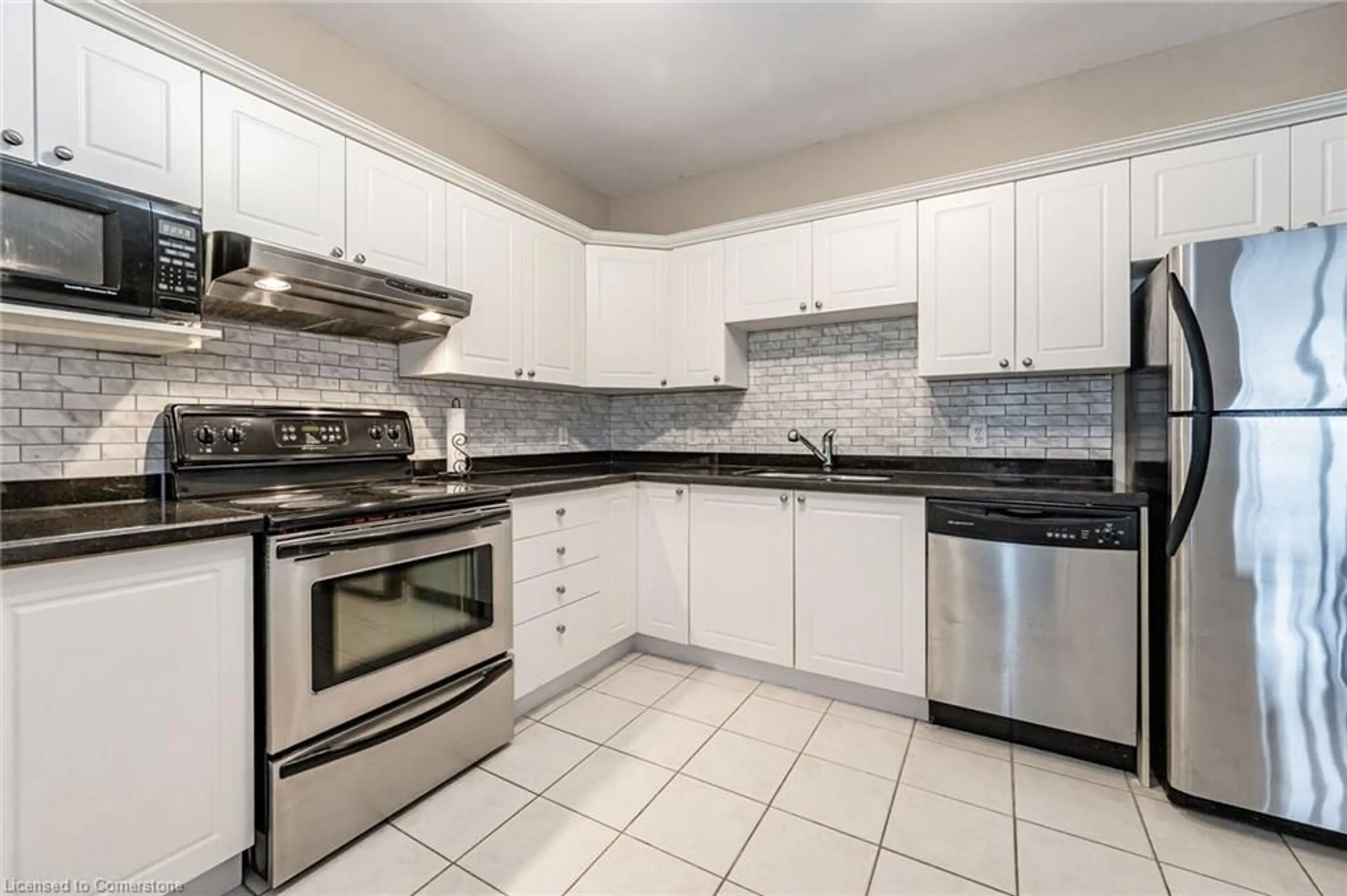 Standard kitchen, unknown for 255 Keats Way #607, Waterloo Ontario N2L 6N6
