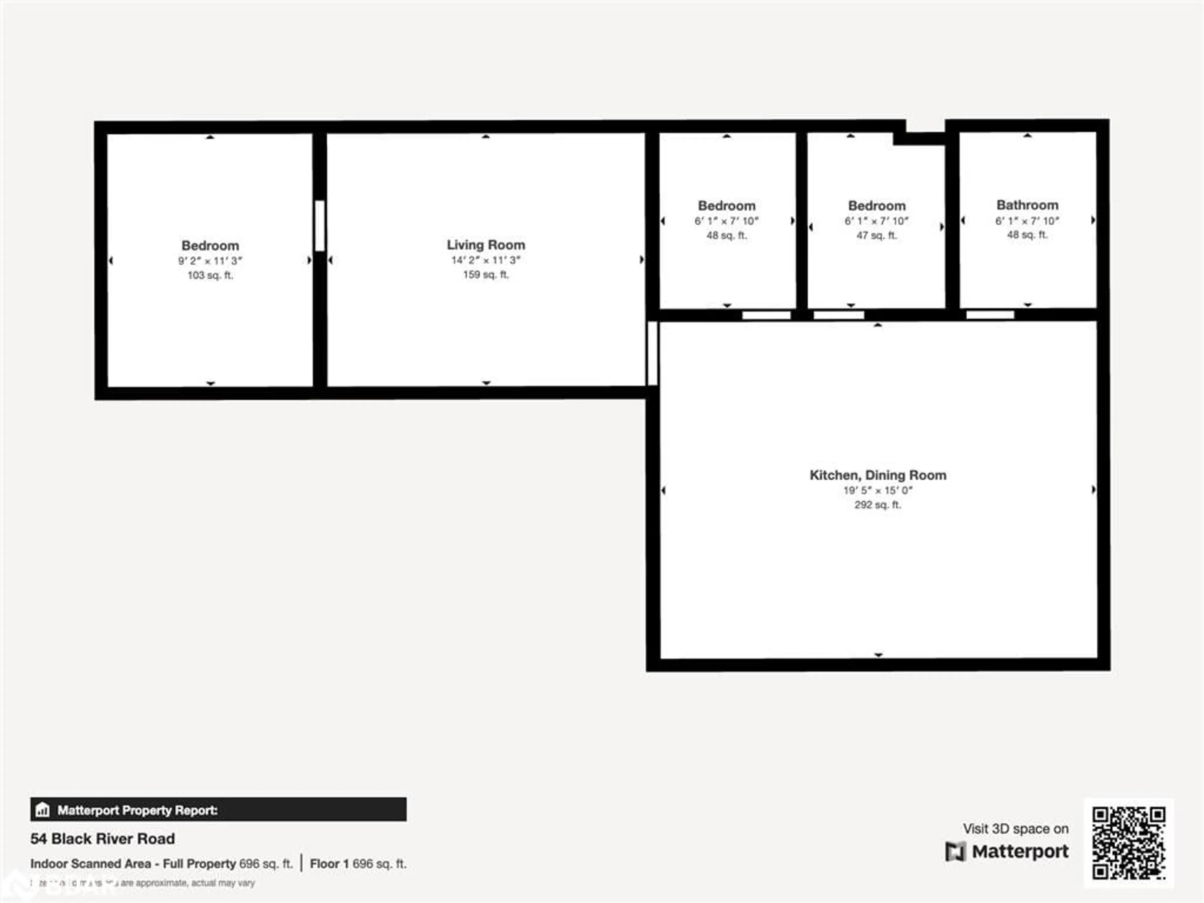Floor plan for 54 Black River Rd, Washago Ontario L0K 2B0