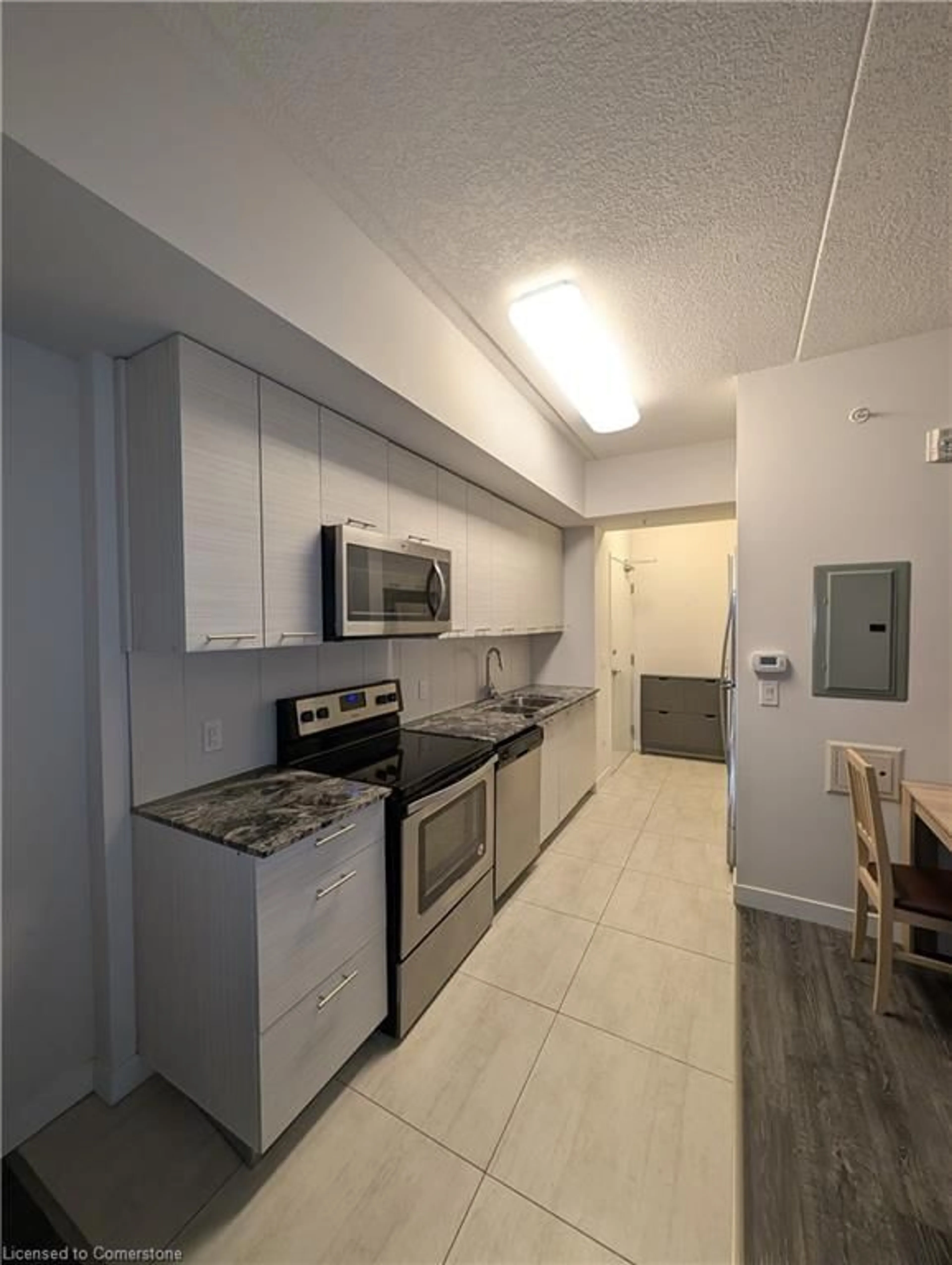 Standard kitchen, unknown for 251 Hemlock St #208, Waterloo Ontario N2L 0H2