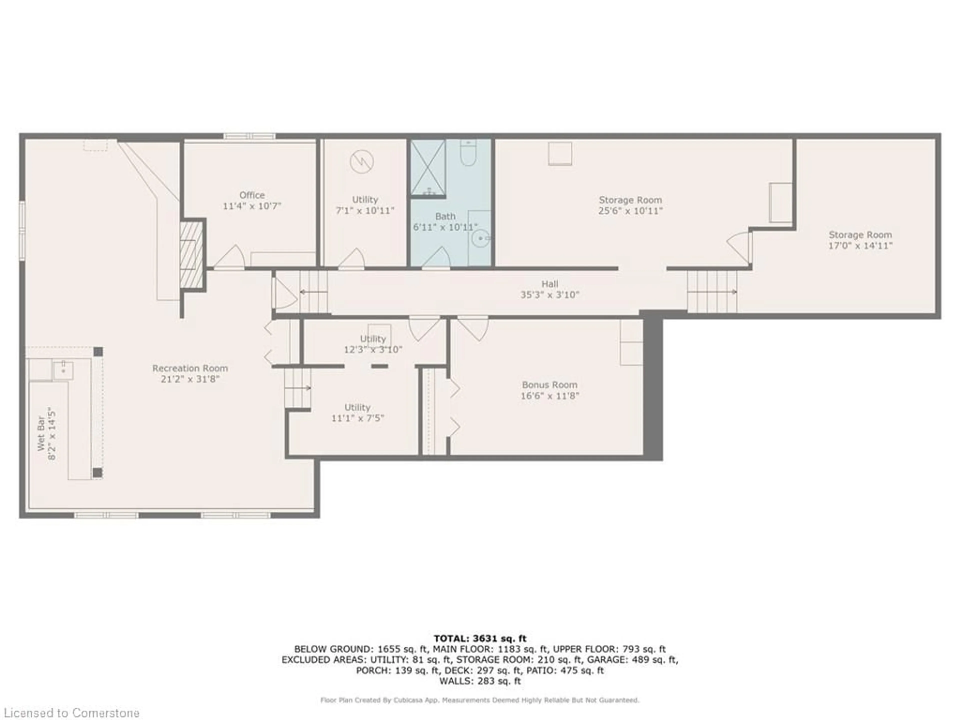 Floor plan for 359 Windham Road 13, Delhi Ontario N4B 2W5
