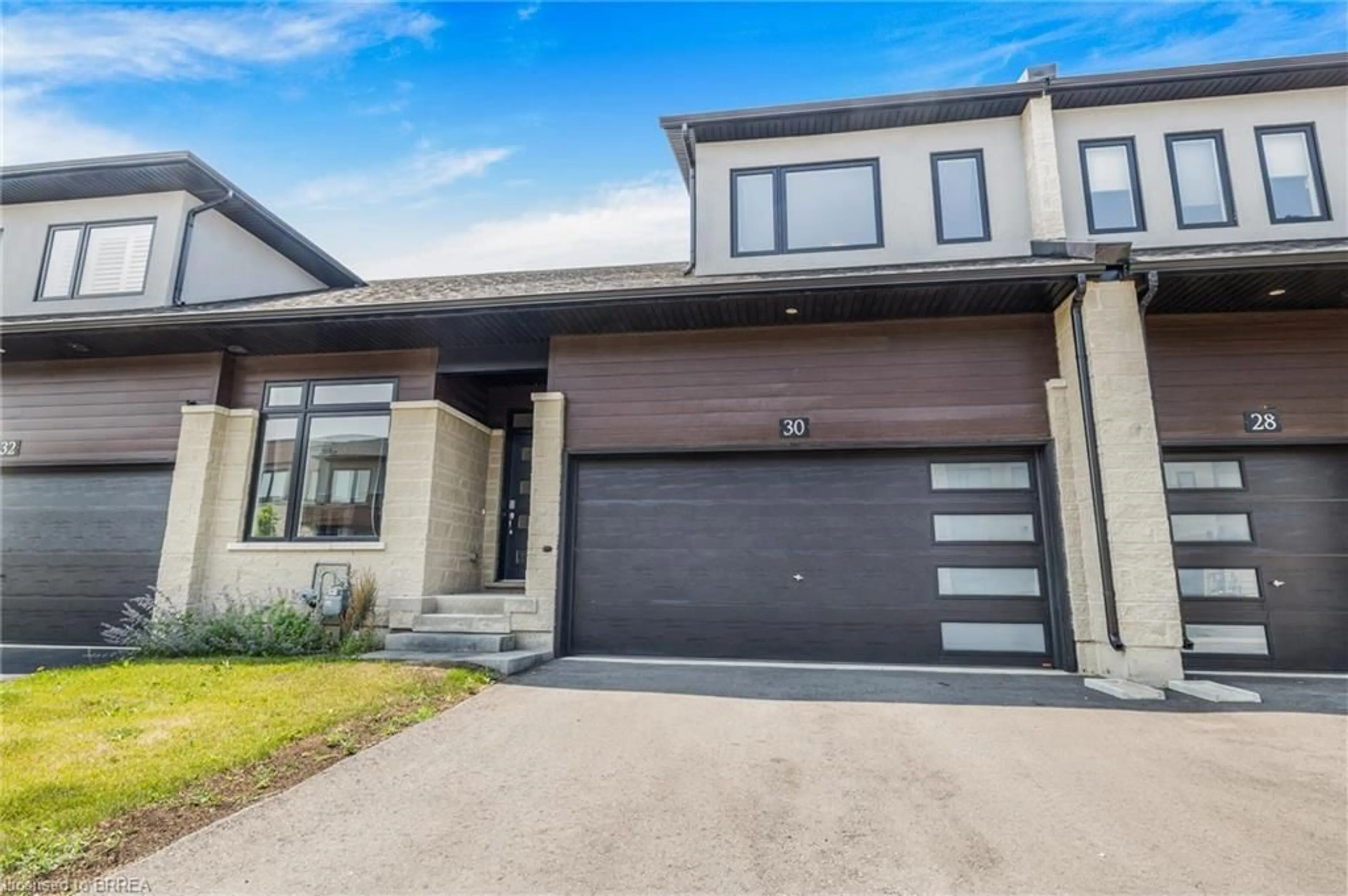 Home with brick exterior material, street for 30 Bensley Lane, Hamilton Ontario L9C 0E7