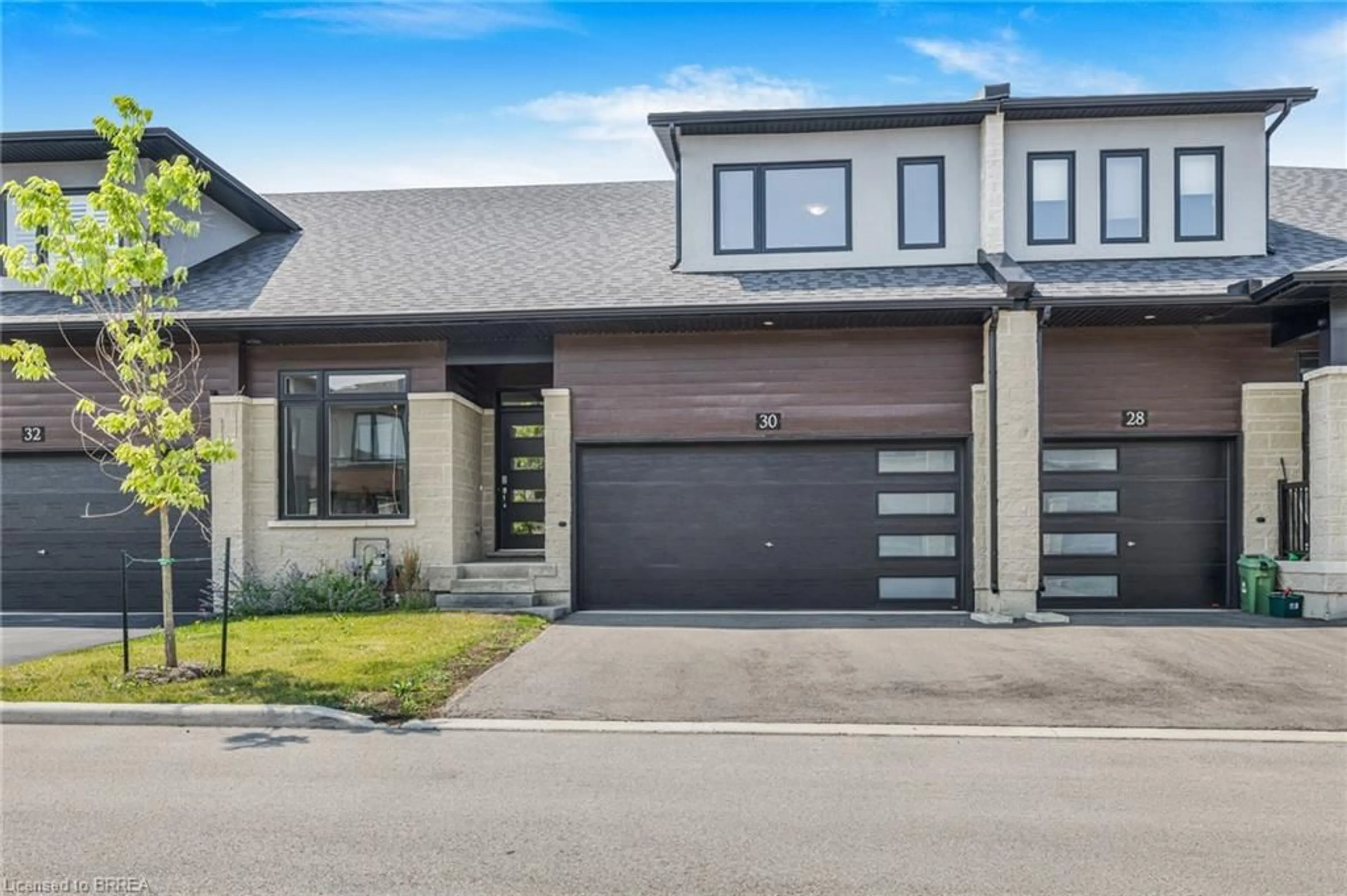 Home with brick exterior material, street for 30 Bensley Lane, Hamilton Ontario L9C 0E7