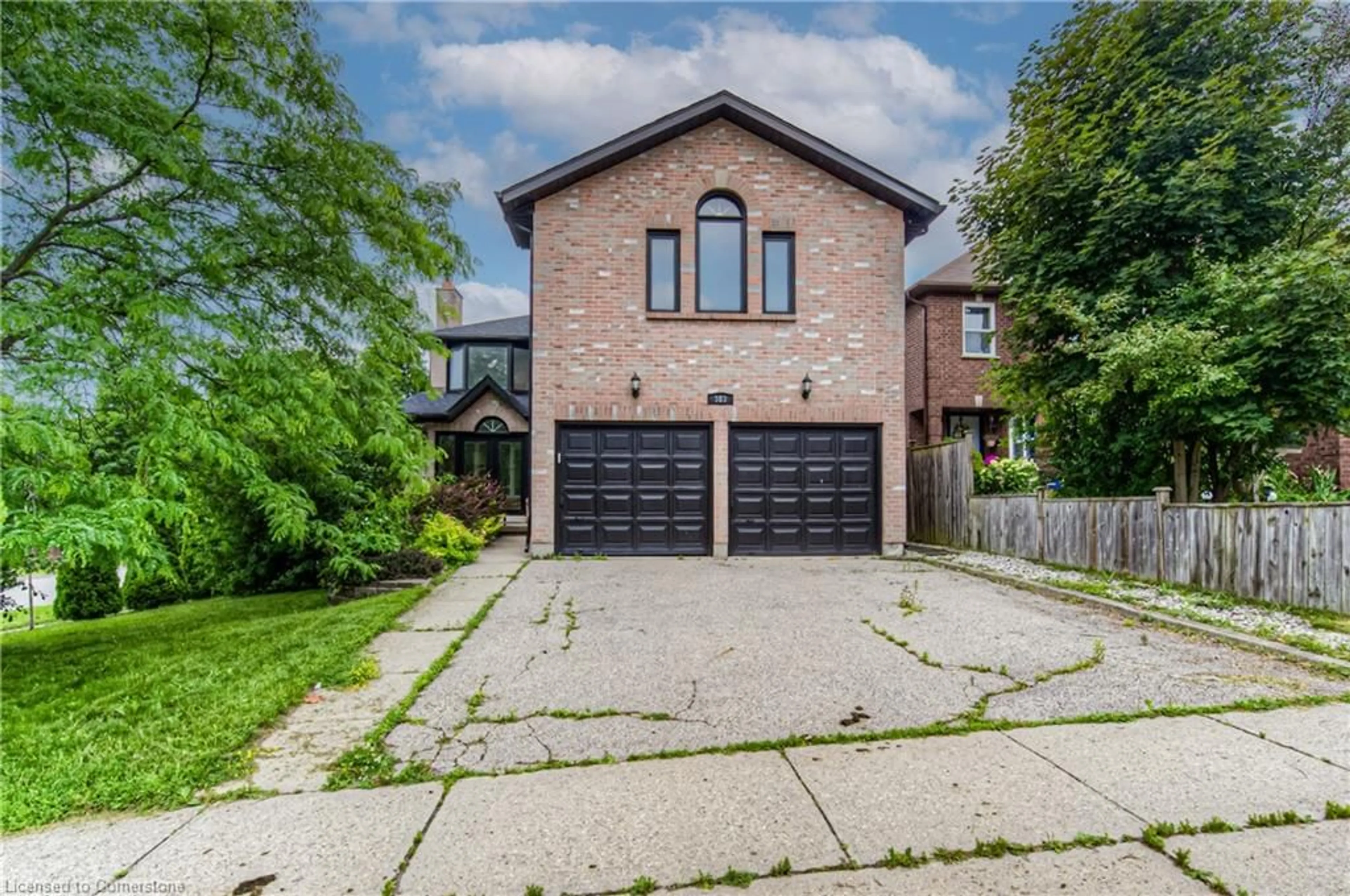 Home with brick exterior material, street for 383 Burnett Ave, Cambridge Ontario N1T 1G8