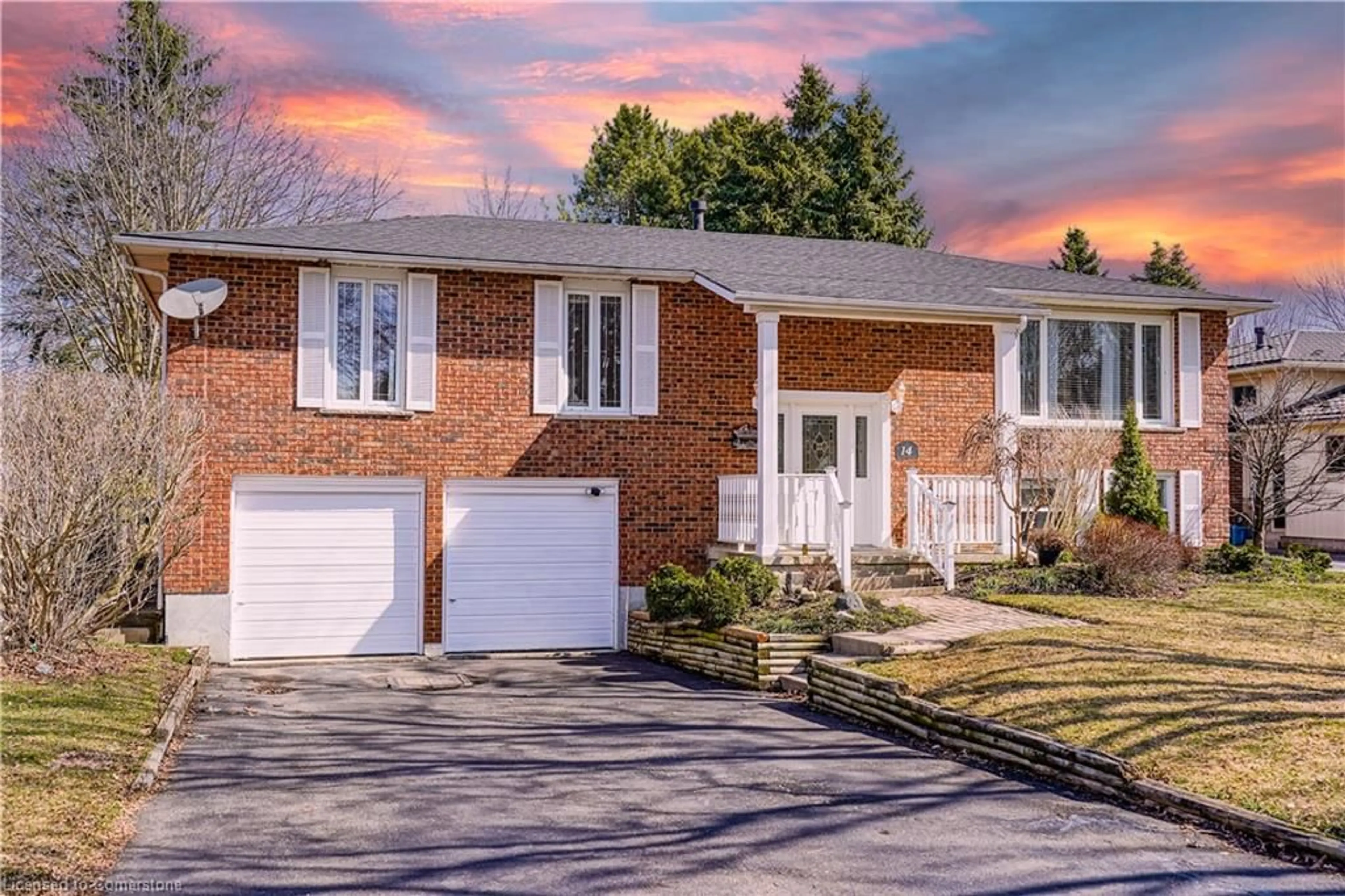 Home with brick exterior material, street for 14 Murray Hill Rd, Stratford Ontario N5A 7J8