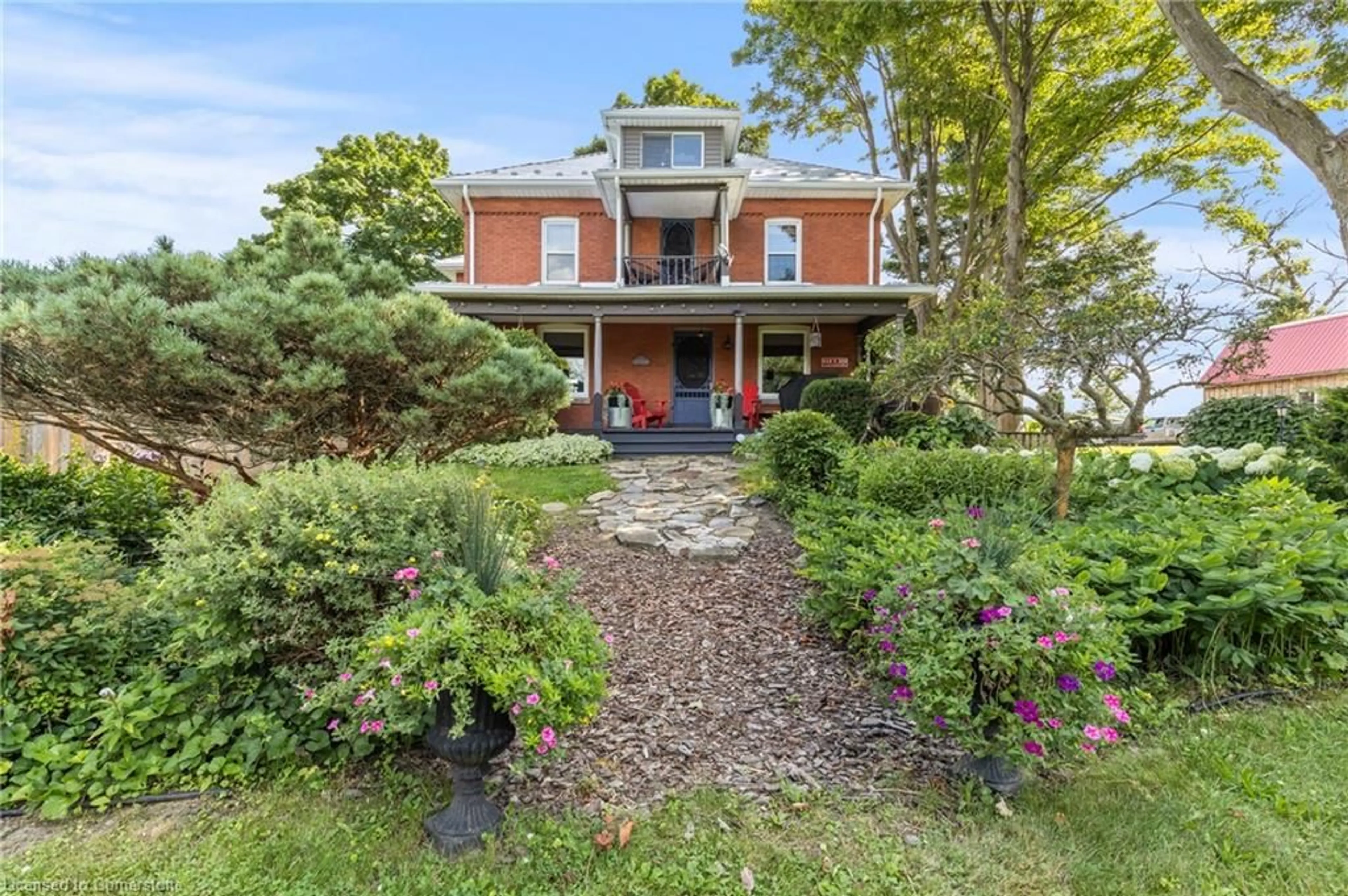 Home with brick exterior material, street for 203 Jenkins Rd, Scotland Ontario N0E 1R0