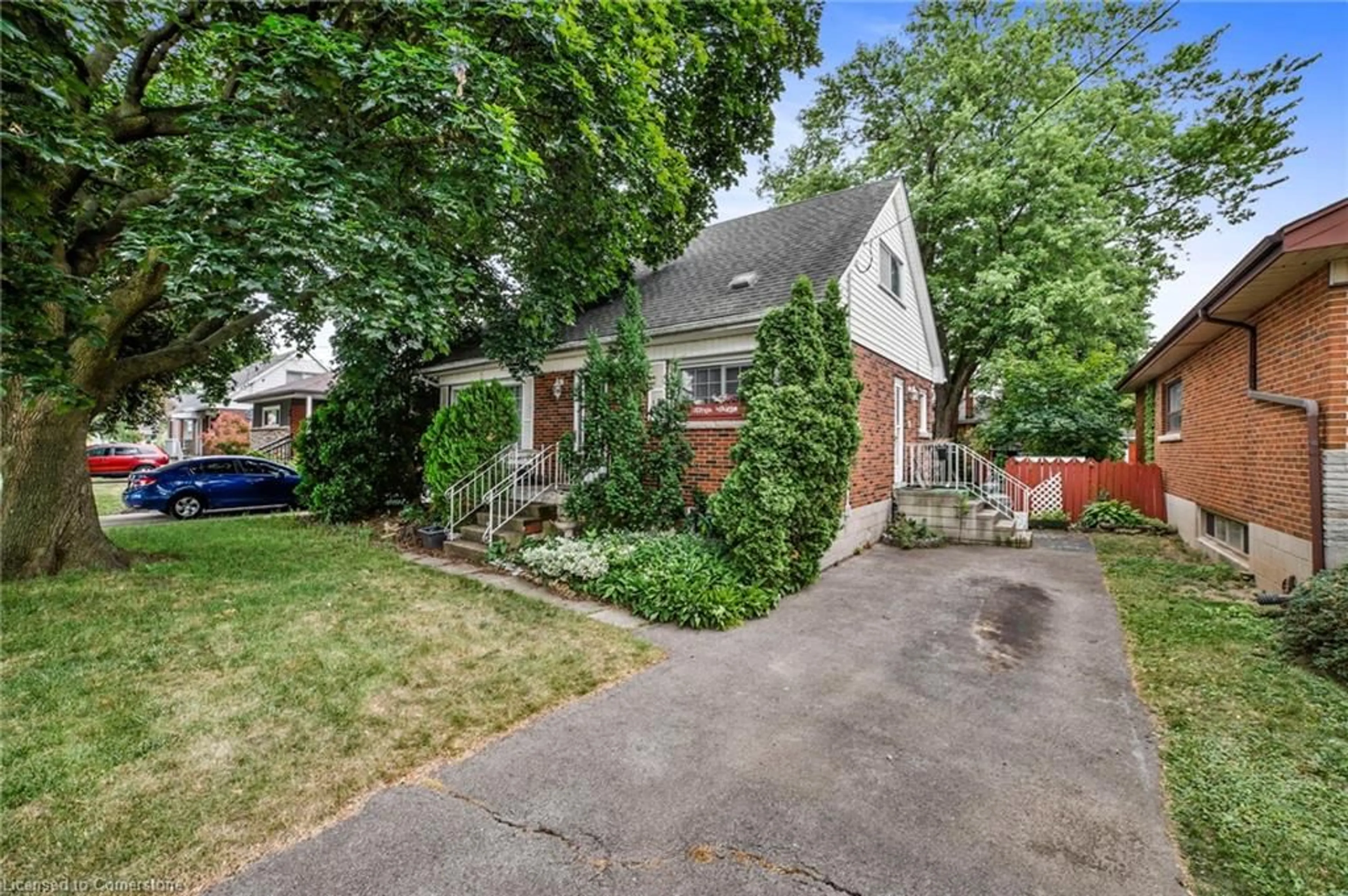 Home with brick exterior material, street for 46 Hardale Cres, Hamilton Ontario L8T 1X8