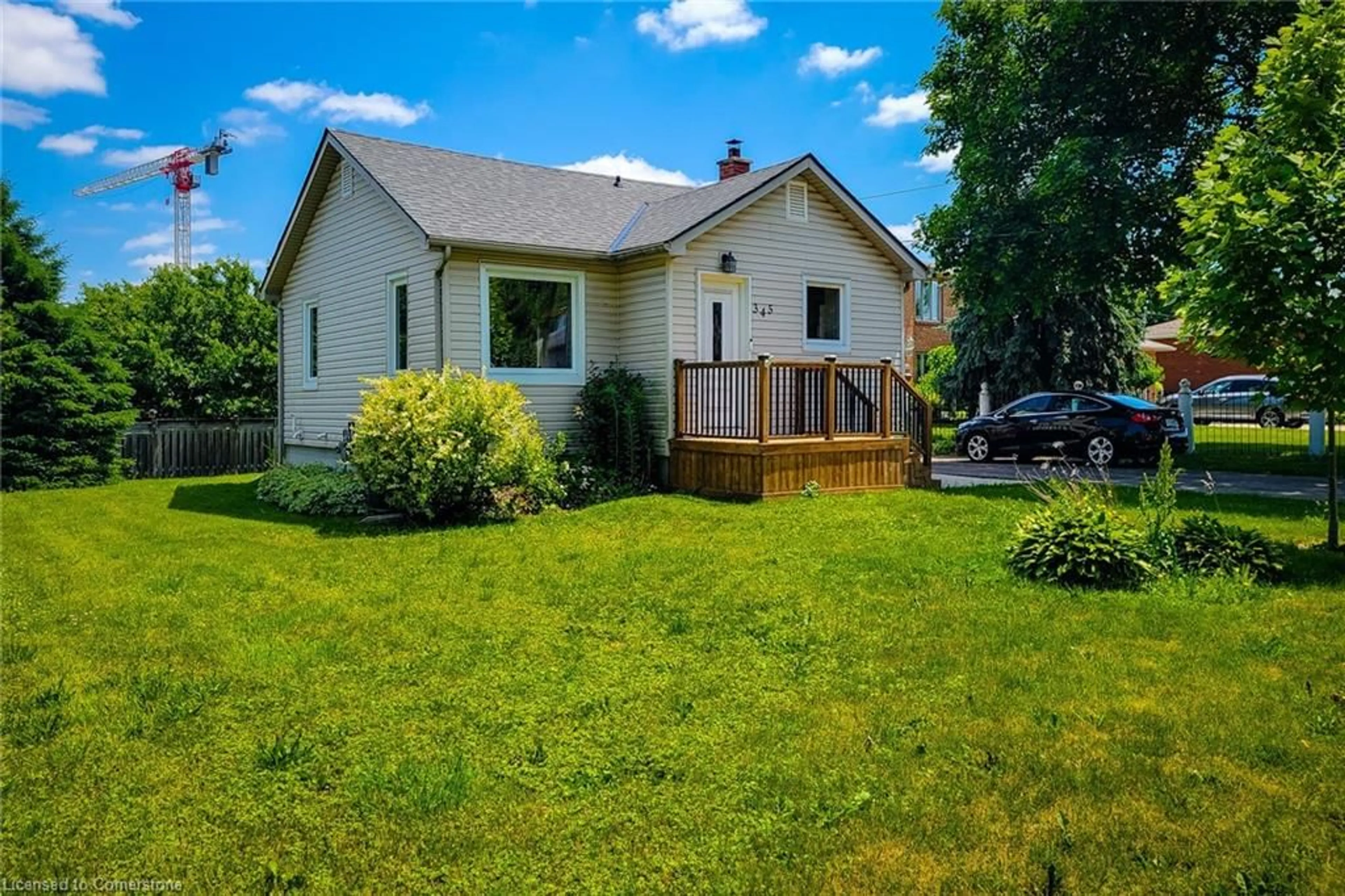 A pic from outside/outdoor area/front of a property/back of a property/a pic from drone, street for 345 Hawkridge Ave, Hamilton Ontario L9C 3L3