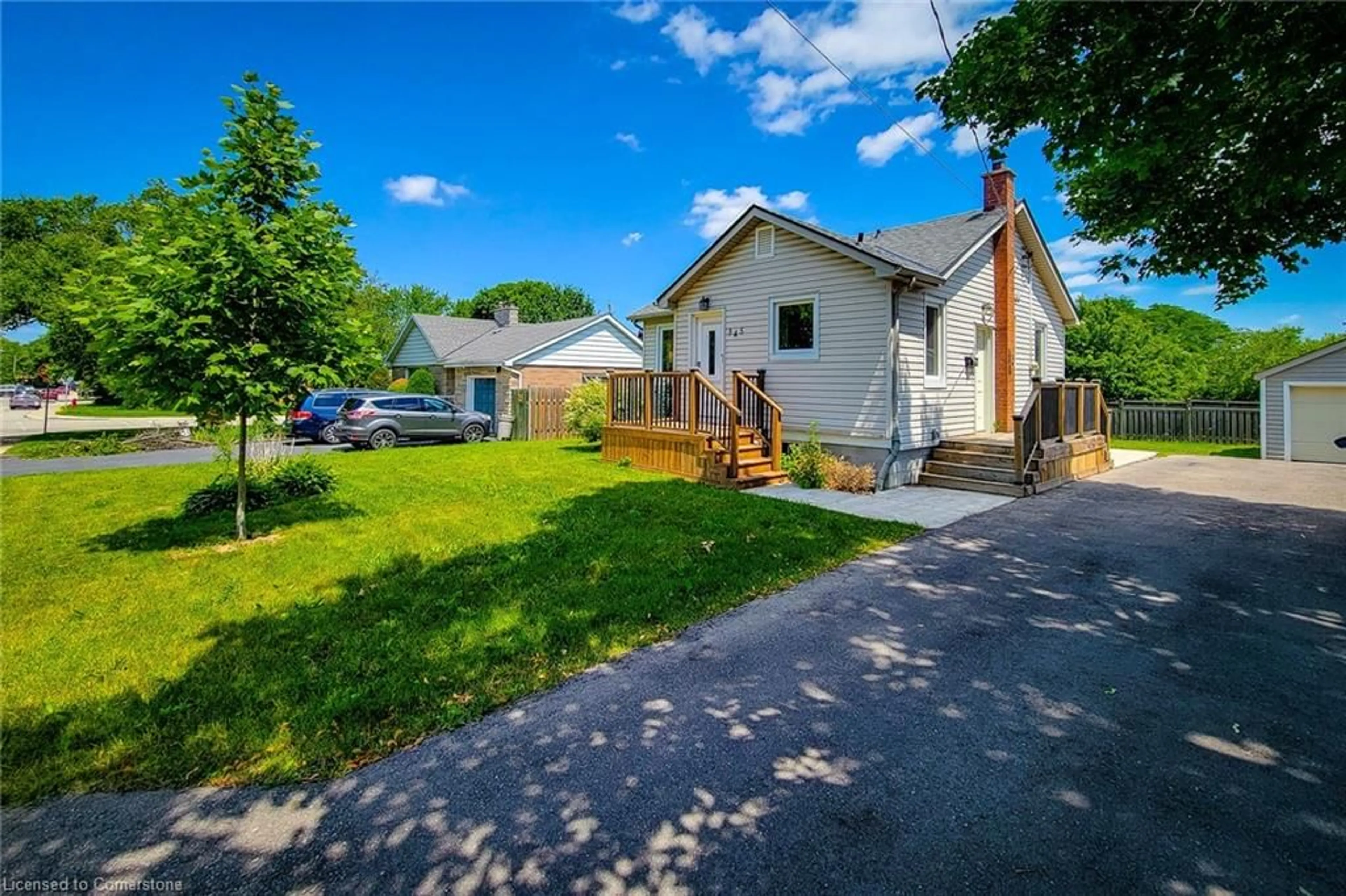 A pic from outside/outdoor area/front of a property/back of a property/a pic from drone, street for 345 Hawkridge Ave, Hamilton Ontario L9C 3L3