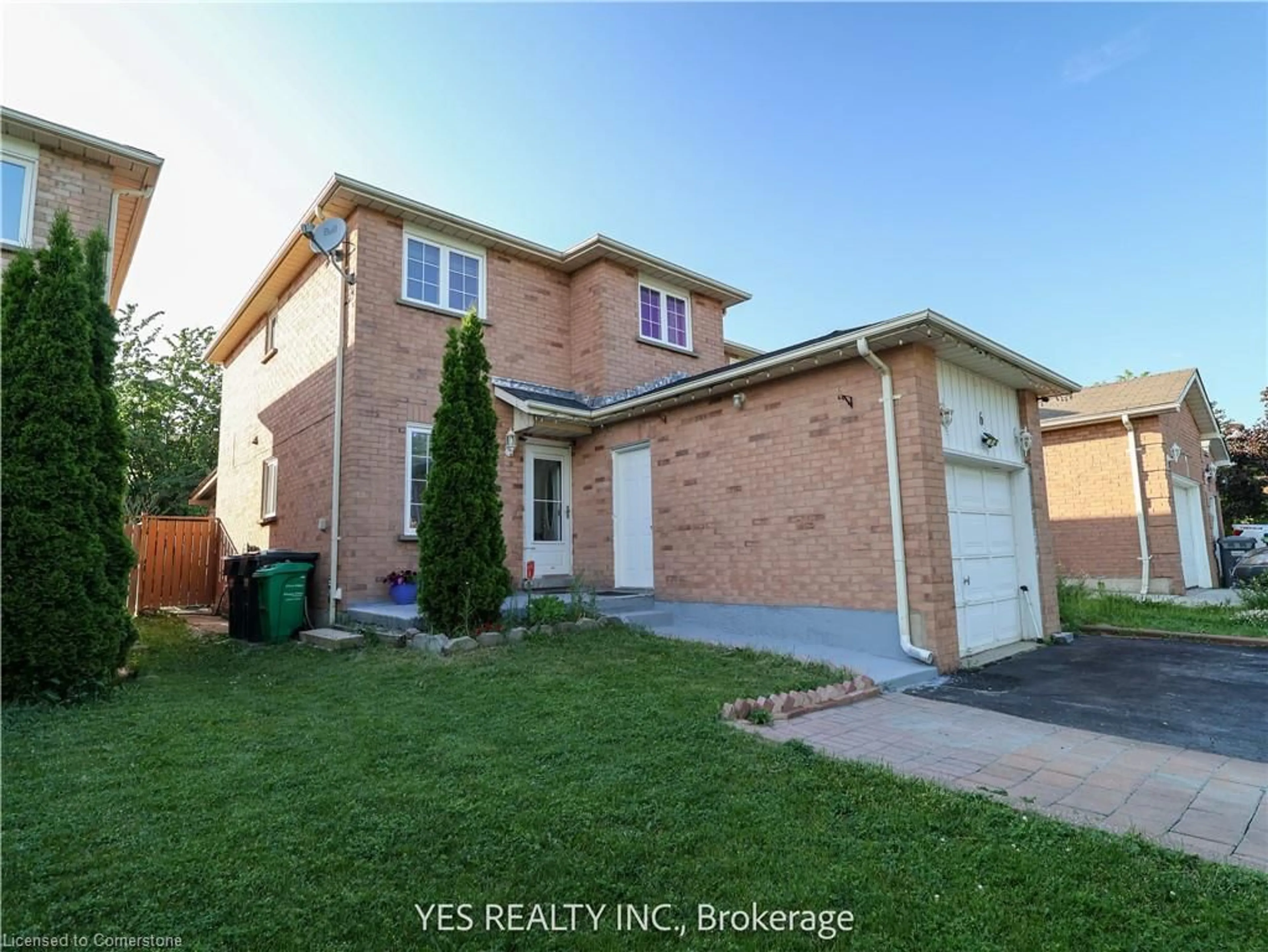 Home with brick exterior material, street for 6 Murdoch Dr, Brampton Ontario L6X 3Y2