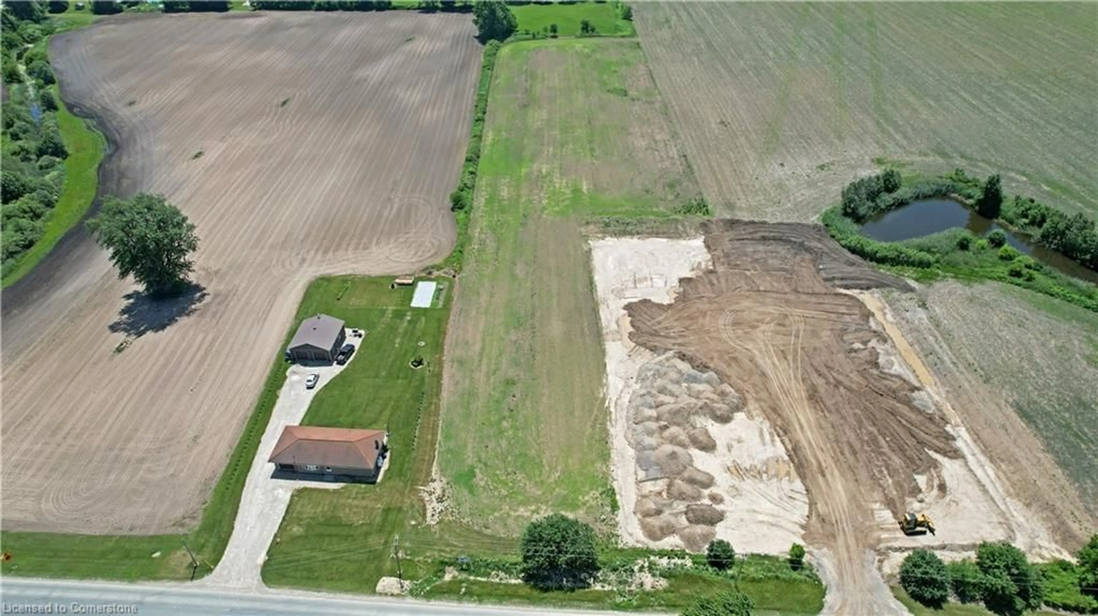 A pic from outside/outdoor area/front of a property/back of a property/a pic from drone, building for 707016 Township Road 2 Rd, Princeton Ontario N0J 1V0