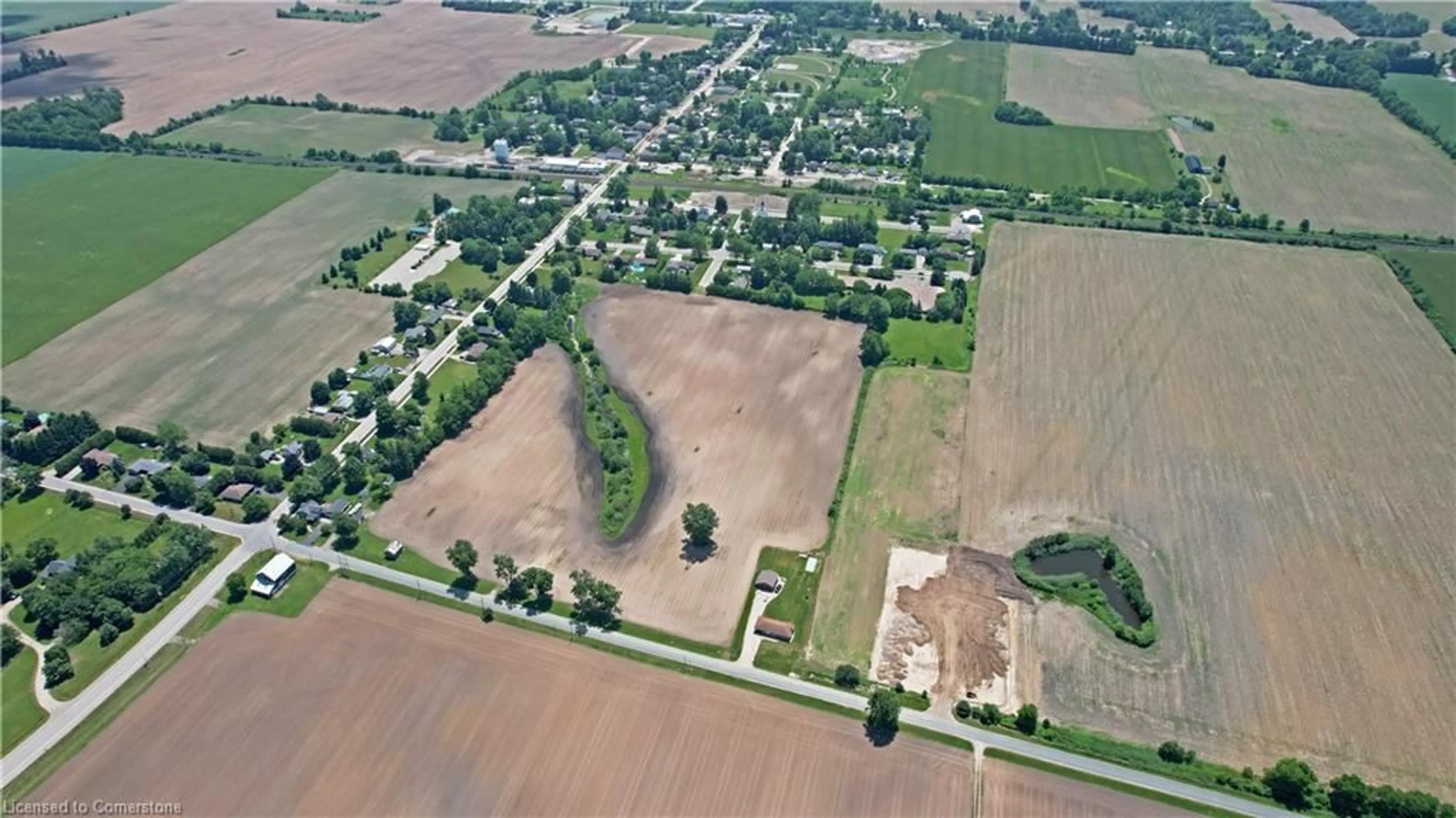 A pic from outside/outdoor area/front of a property/back of a property/a pic from drone, street for 707016 Township Road 2 Rd, Princeton Ontario N0J 1V0