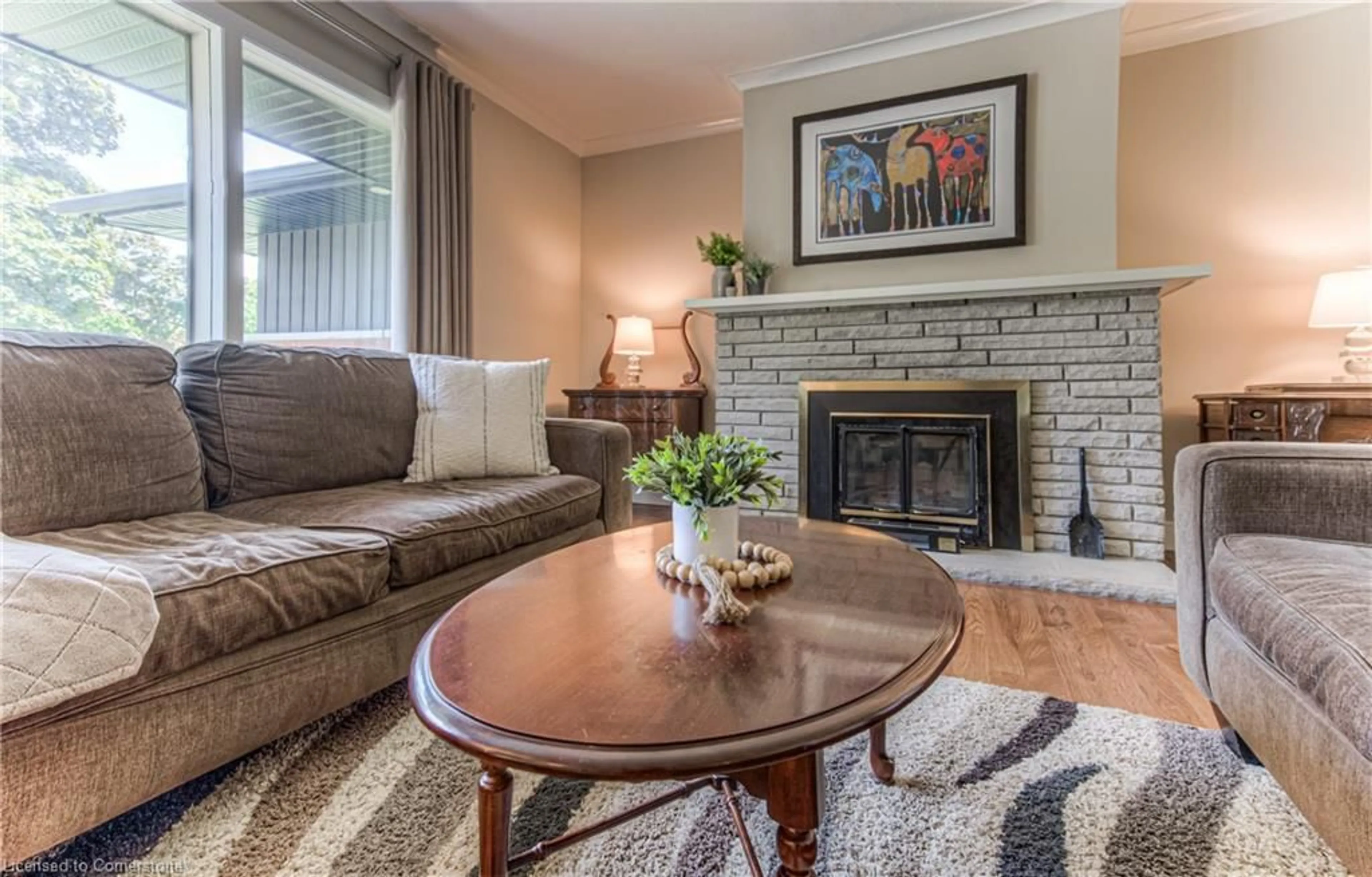 Living room with furniture, unknown for 73 Gatewood Rd, Kitchener Ontario N2M 4E3
