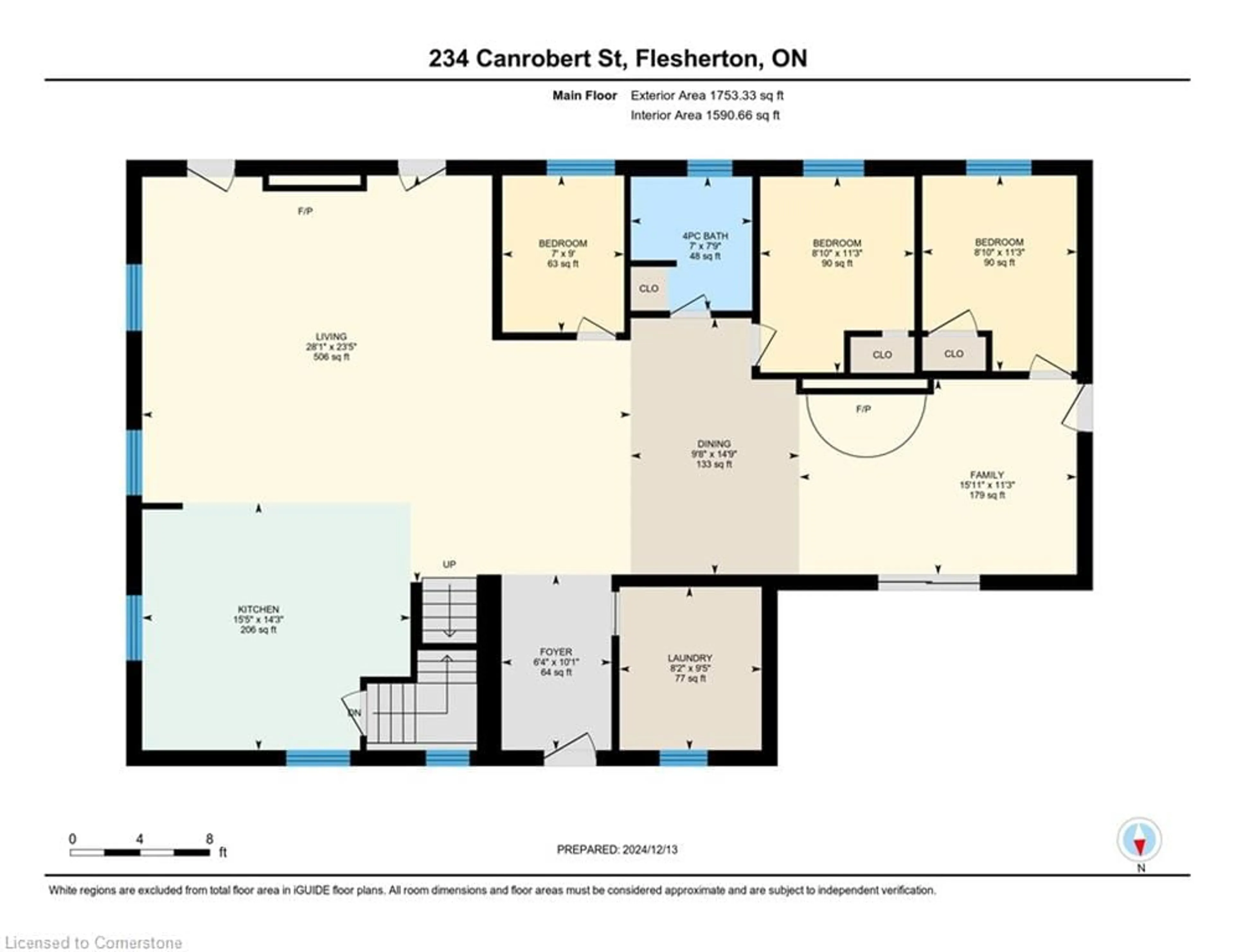 Floor plan for 234 Canrobert St, Eugenia Ontario N0C 1E0