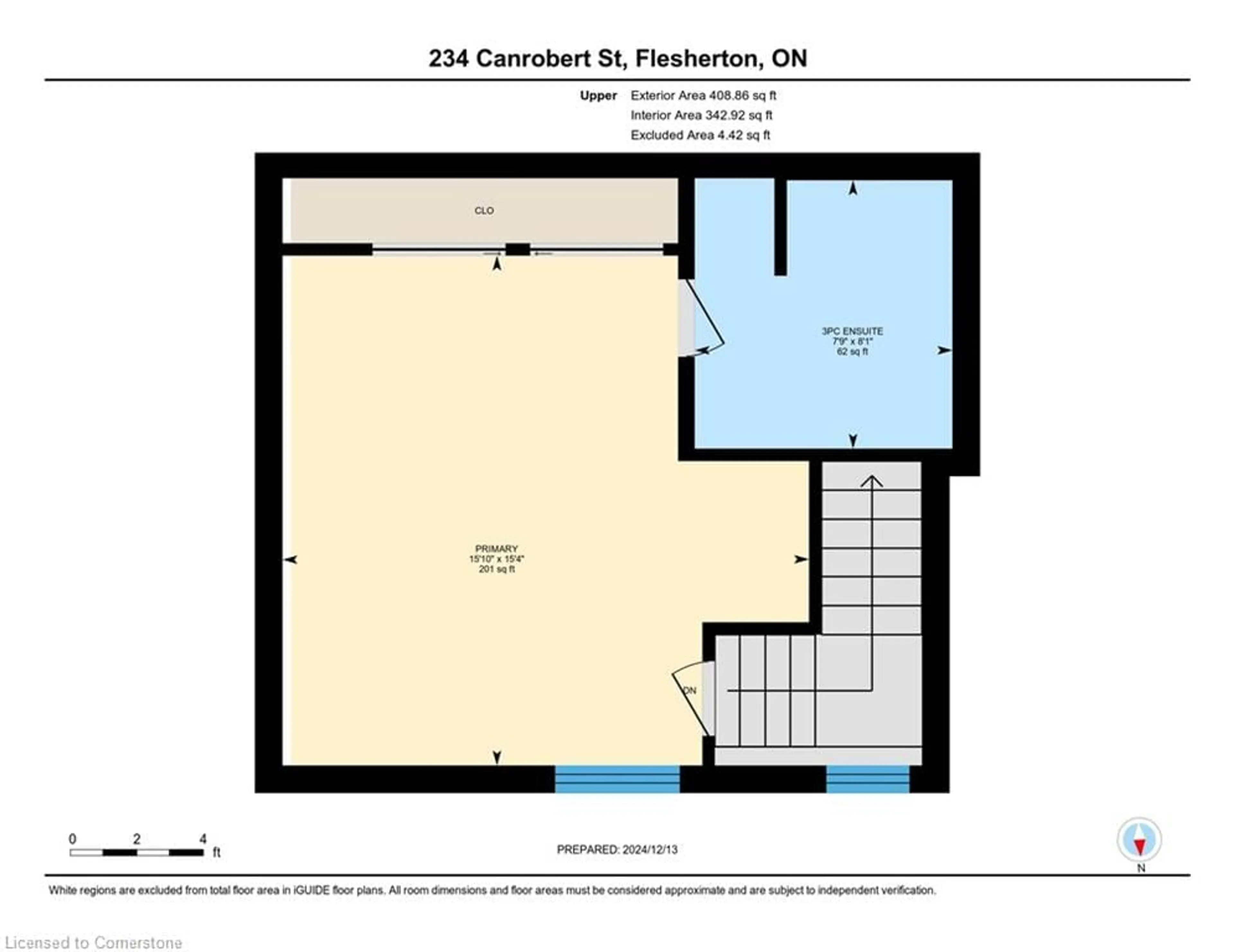 Floor plan for 234 Canrobert St, Eugenia Ontario N0C 1E0