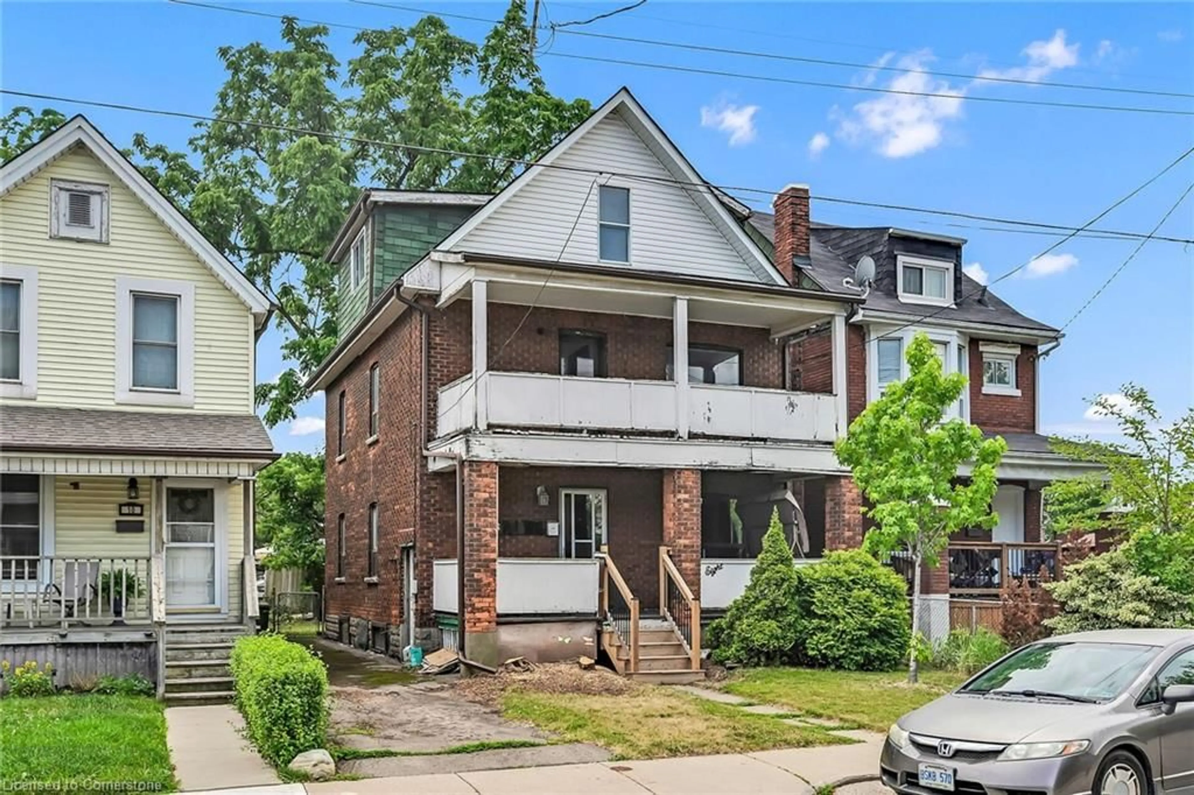 Home with brick exterior material, street for 8 Morris Ave, Hamilton Ontario L8L 1X7