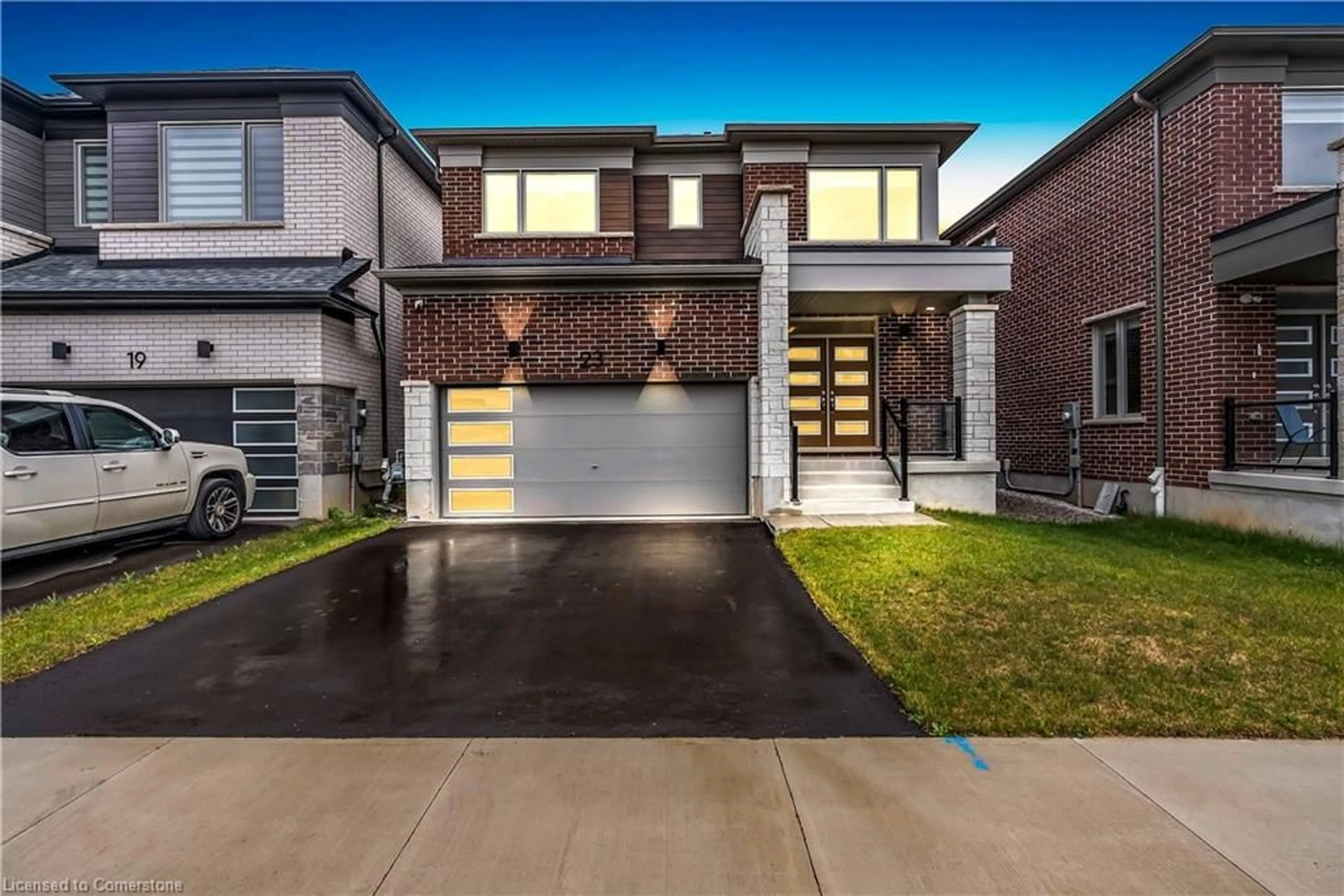 Home with brick exterior material, street for 23 Sitler St, Kitchener Ontario N2R 0T2