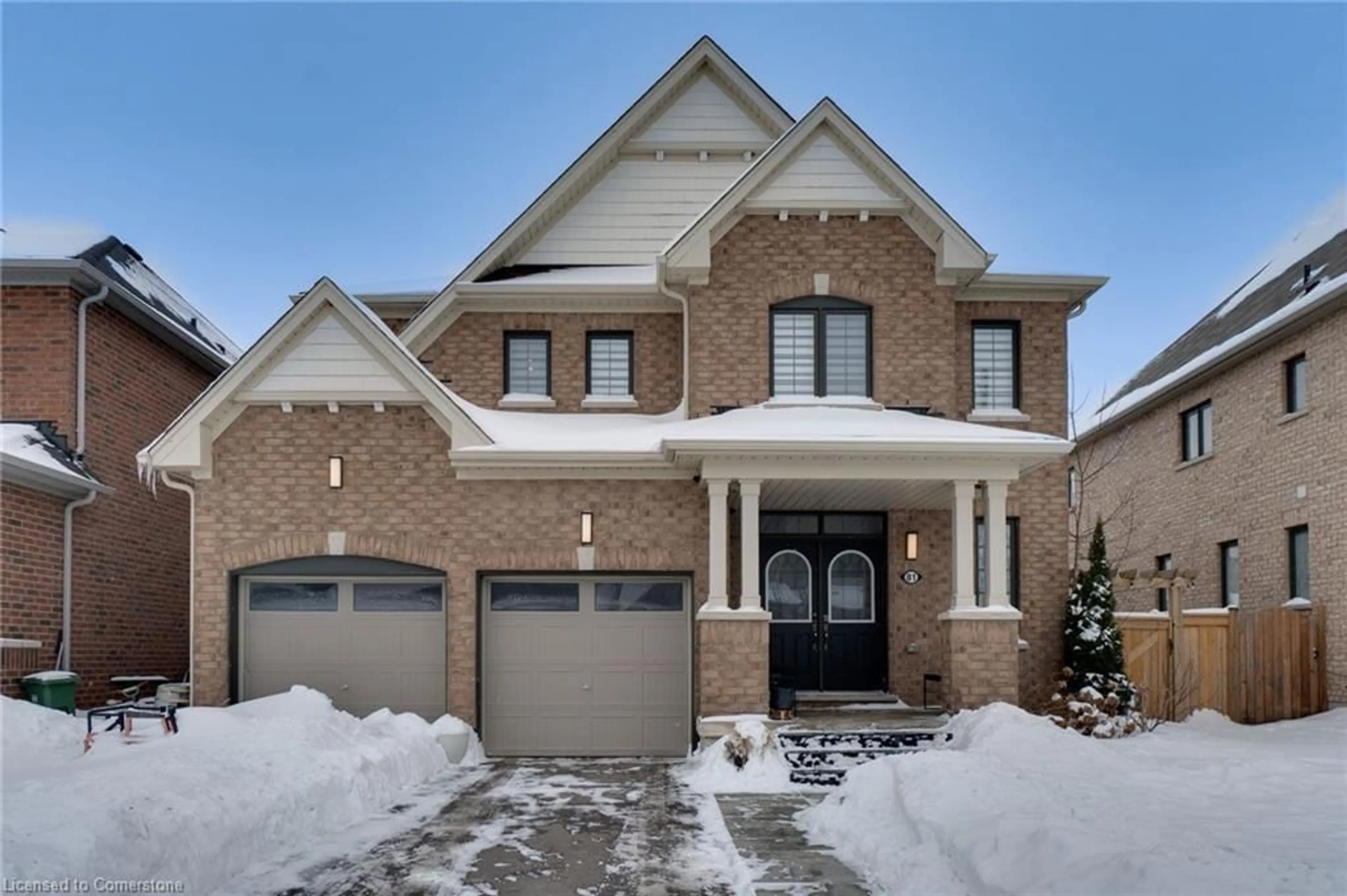 Home with brick exterior material, street for 81 Larry Cres, Caledonia Ontario N3W 0B2