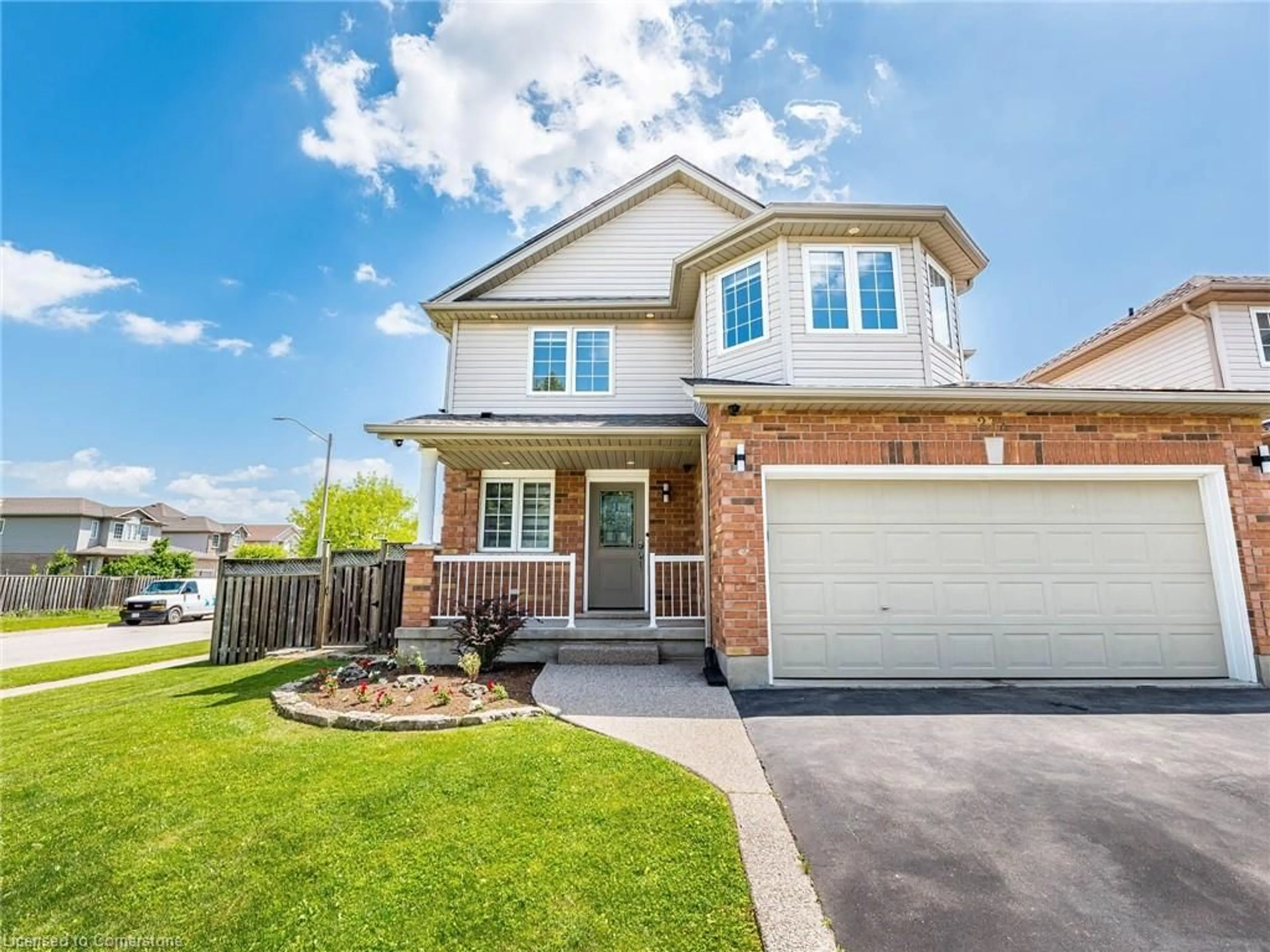 Home with brick exterior material, street for 232 Mcnichol Dr, Cambridge Ontario N1P 1J3
