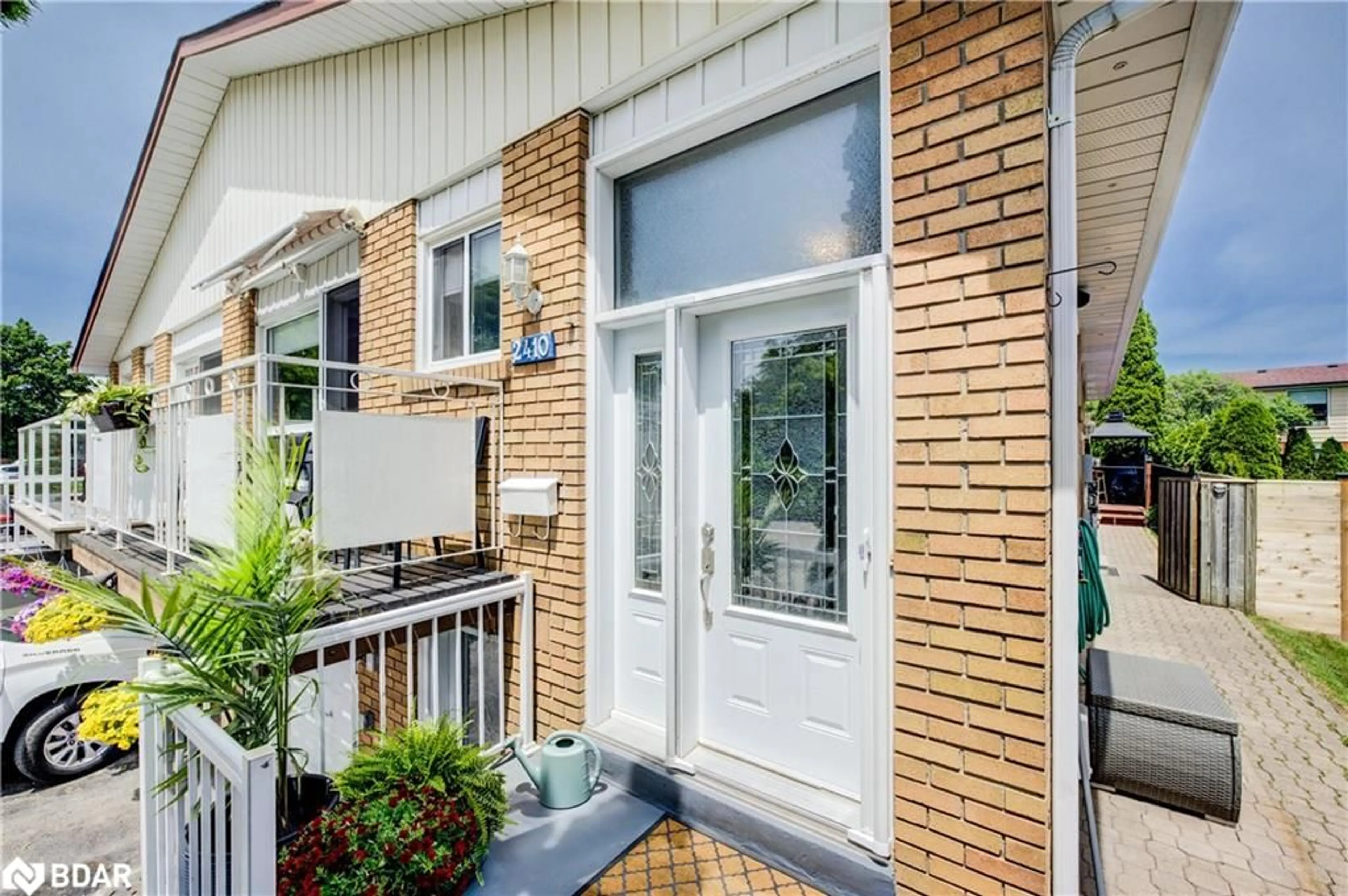 Home with brick exterior material, street for 2410 Delkus Cres, Mississauga Ontario L5A 1K7