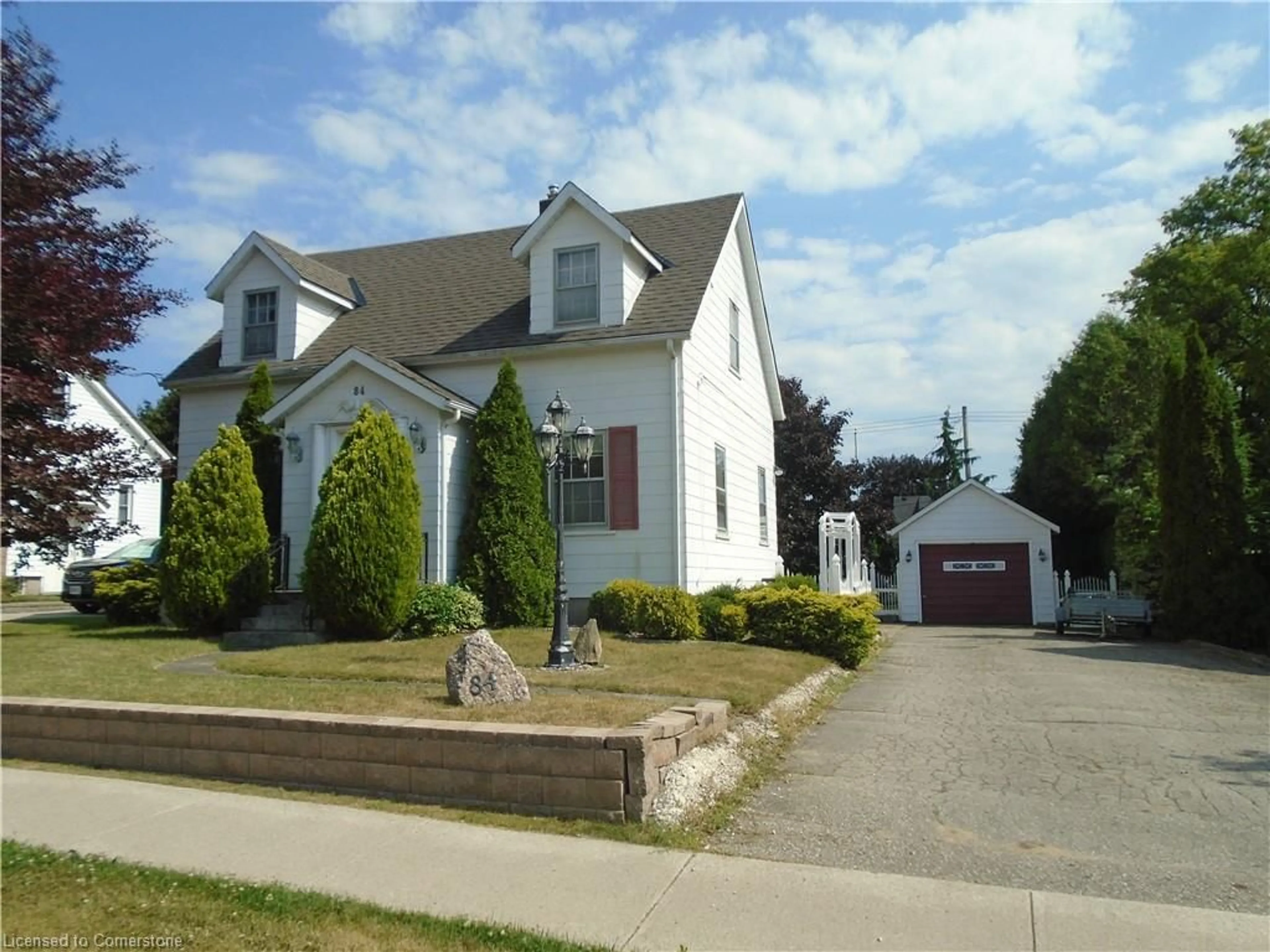 Home with brick exterior material, street for 84 Church St, Delhi Ontario N4B 1T4