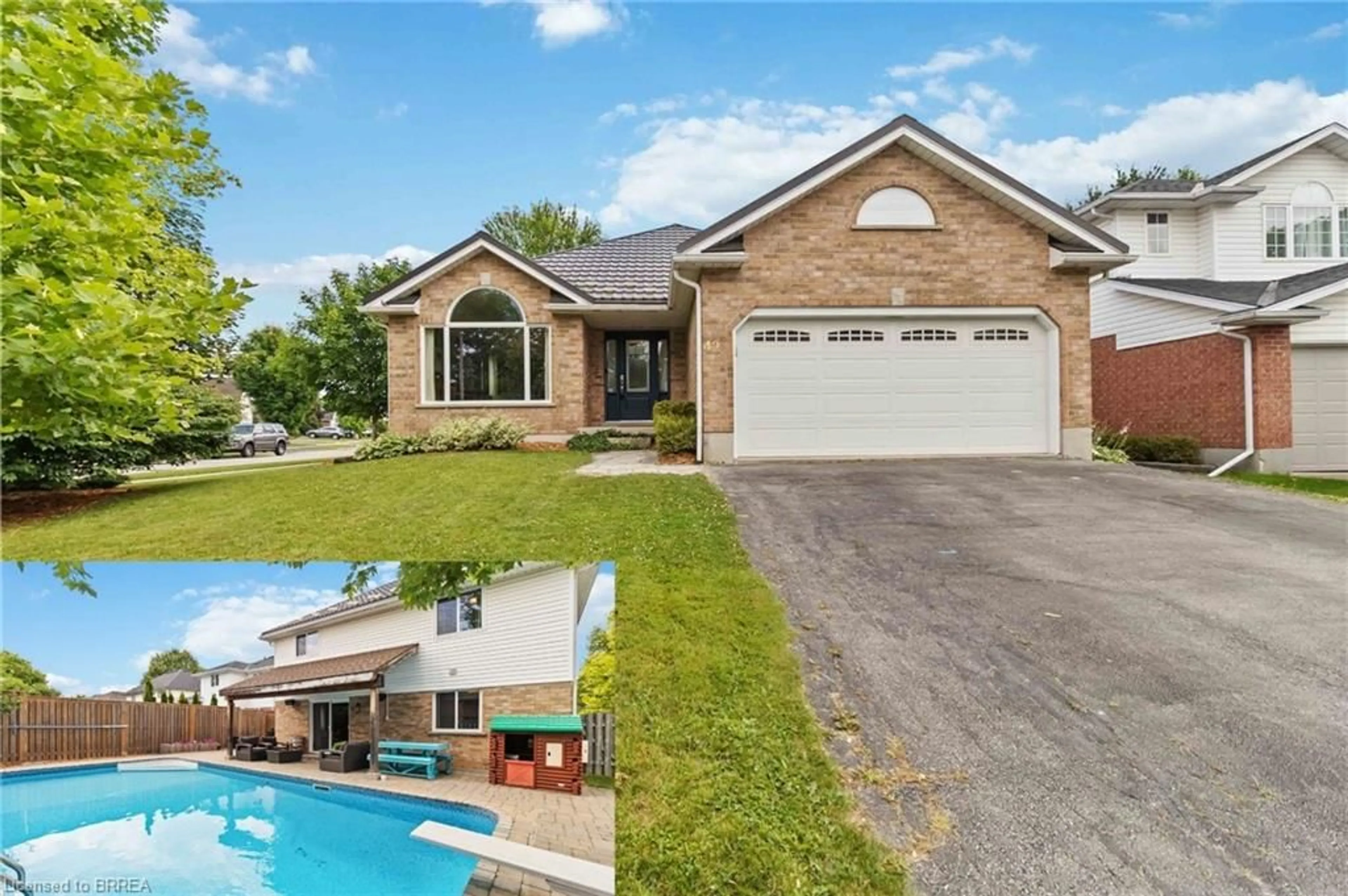 Home with brick exterior material, unknown for 42 Sandpiper Dr, Guelph Ontario N1C 1C9
