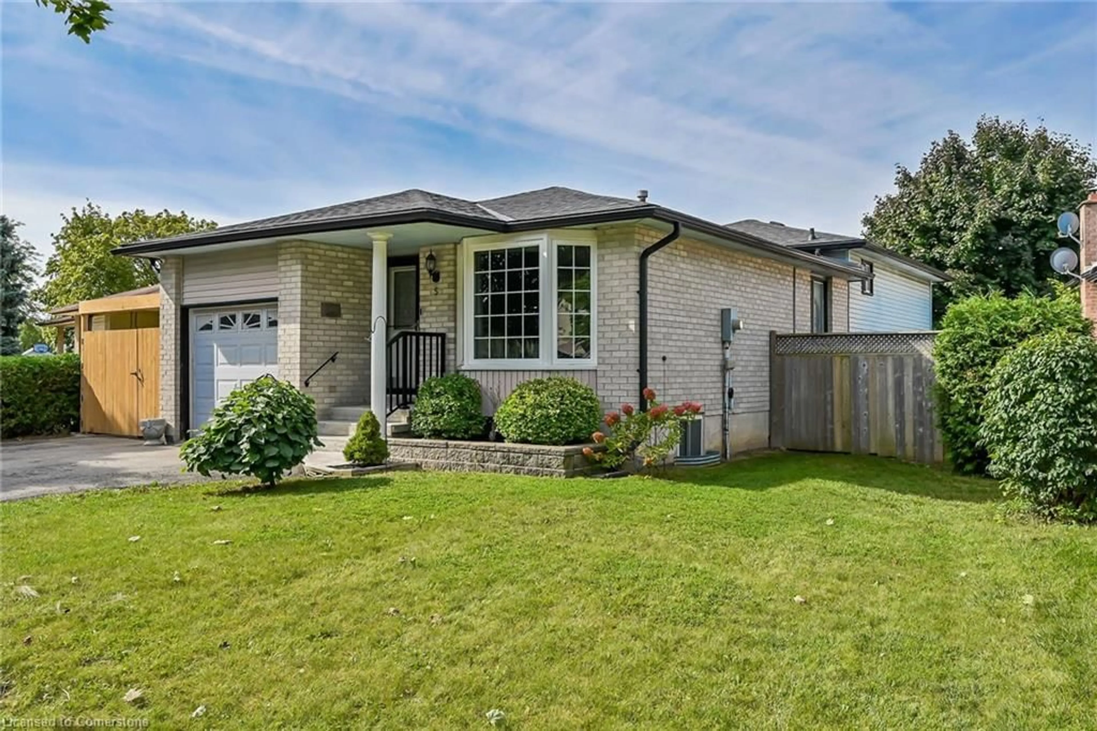 Home with brick exterior material, street for 5 Ridell Cres, Stoney Creek Ontario L8J 1Z5