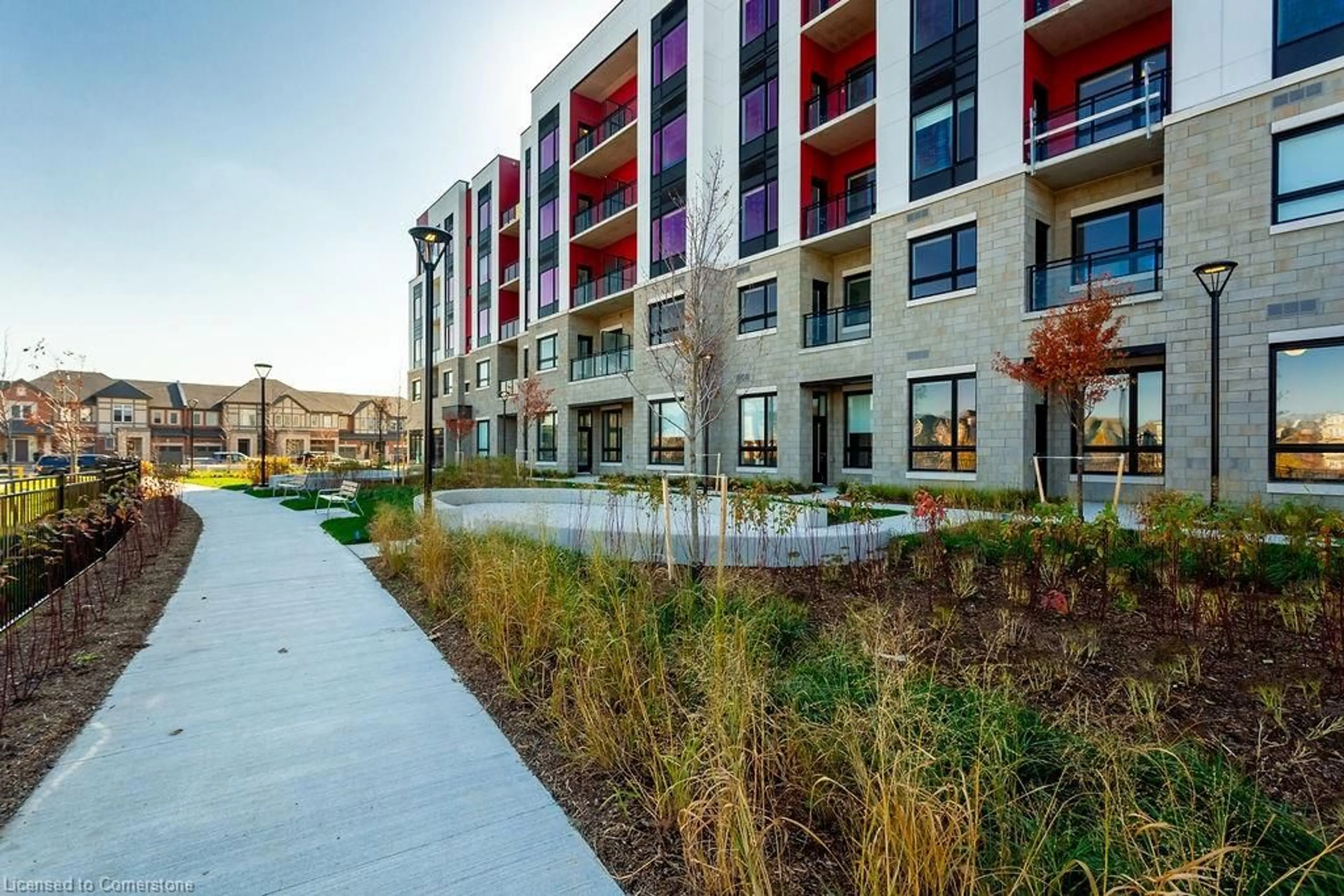 Patio, street for 3265 Carding Mill Trail #205, Oakville Ontario L6M 5P7