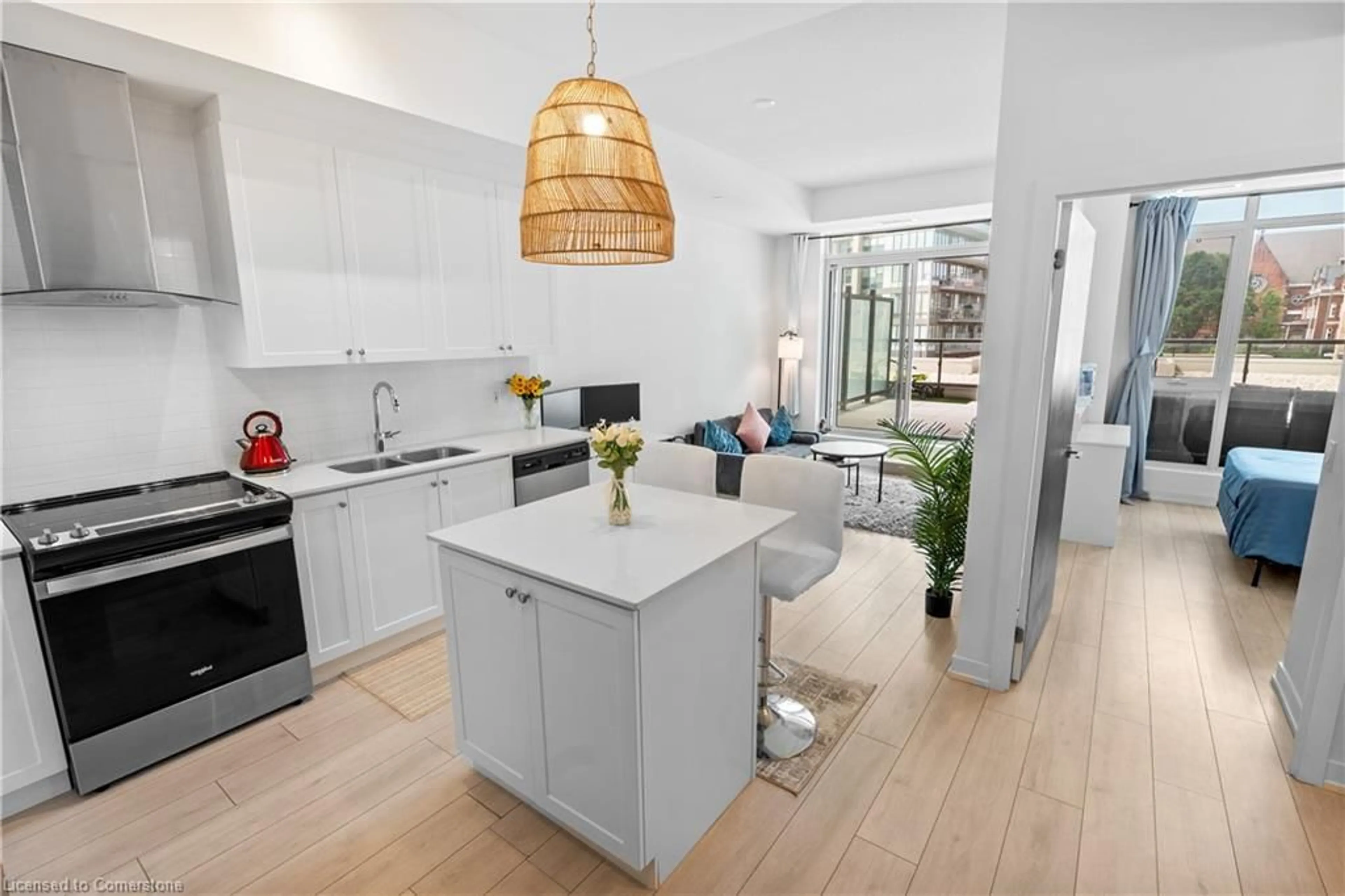Open concept kitchen, unknown for 55 Duke St #228, Kitchener Ontario N2H 0C9