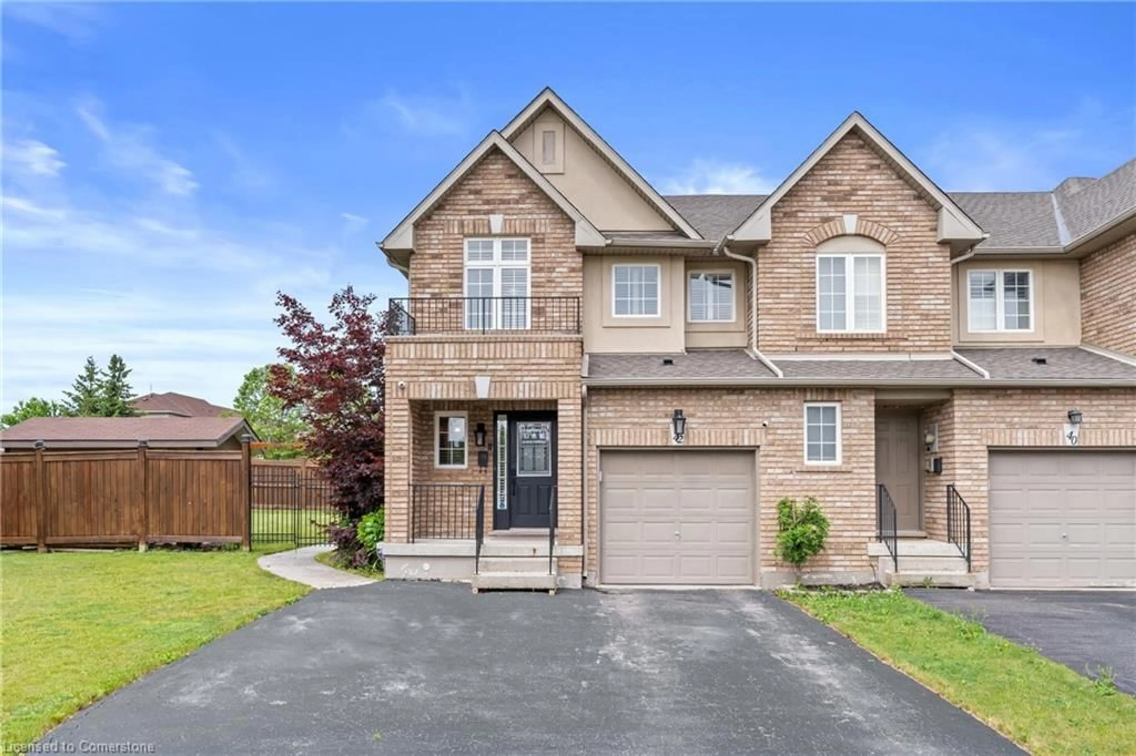 Home with brick exterior material, street for 42 Meadow Wood Cres, Hamilton Ontario L8J 3Z8