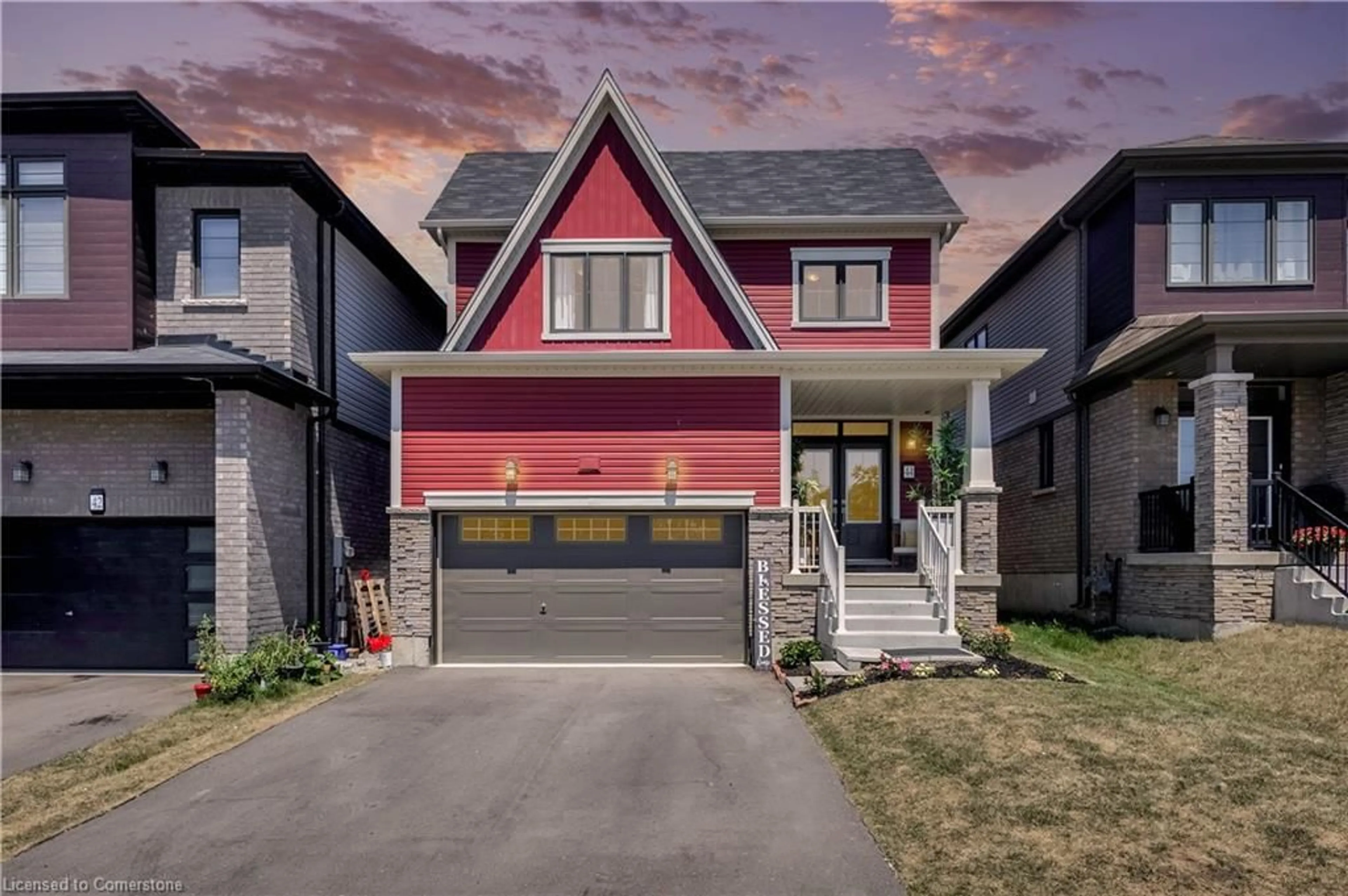Home with brick exterior material, street for 44 Santos Drive Dr, Caledonia Ontario N3W 0H1