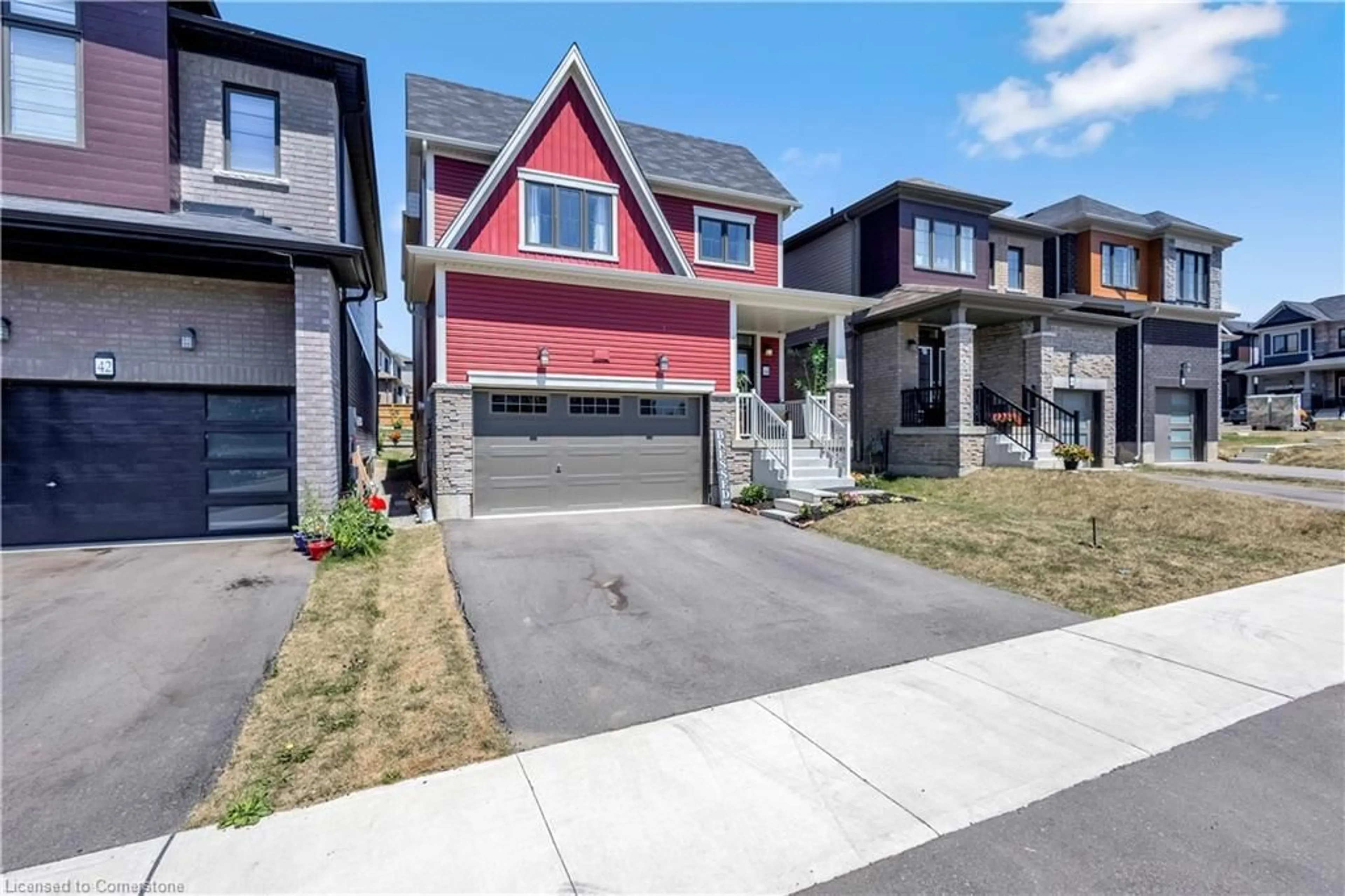 Home with brick exterior material, street for 44 Santos Drive Dr, Caledonia Ontario N3W 0H1