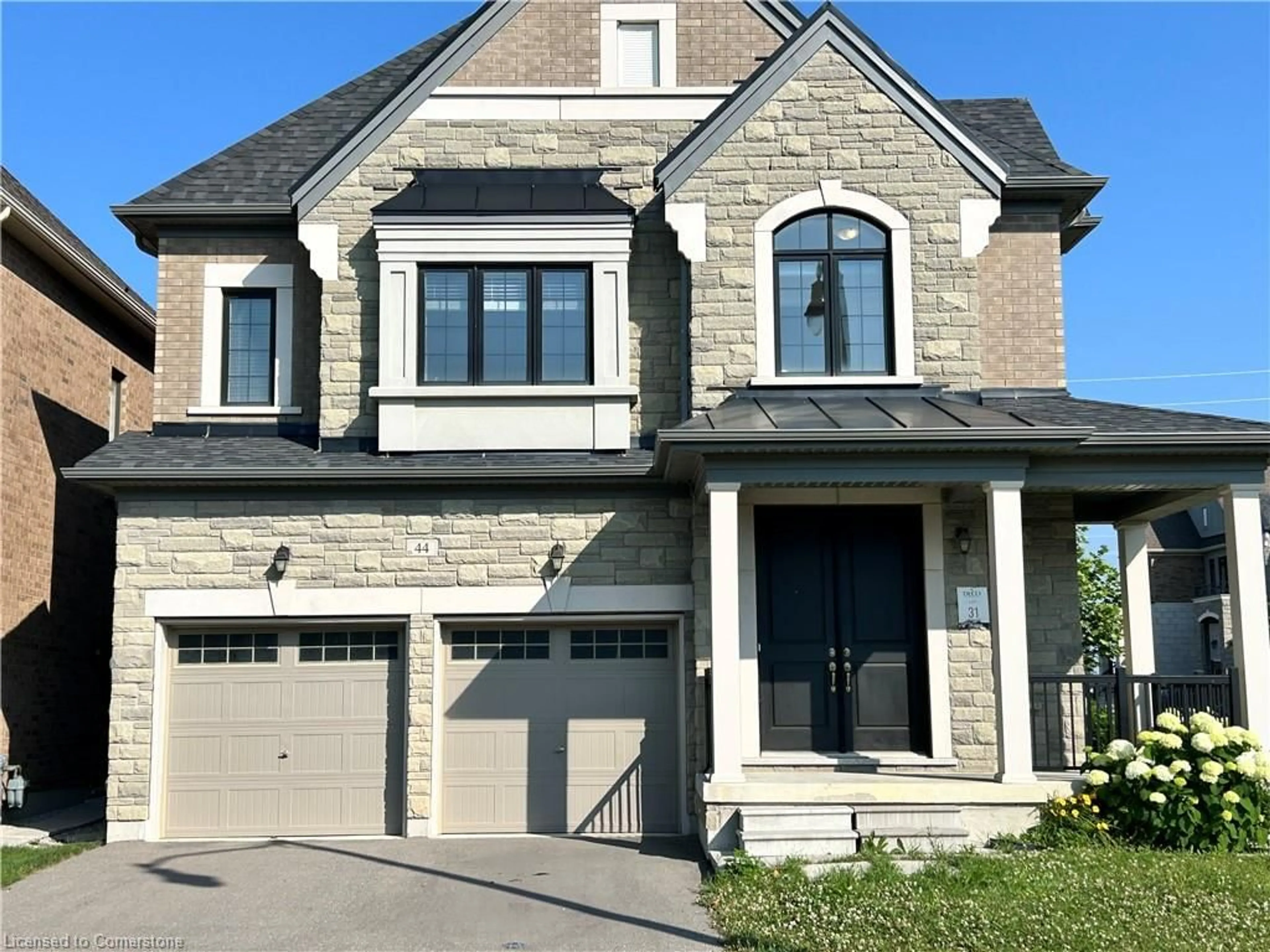 Home with brick exterior material, street for 44 Brent Stephens Way, Brampton Ontario L7A 0C3