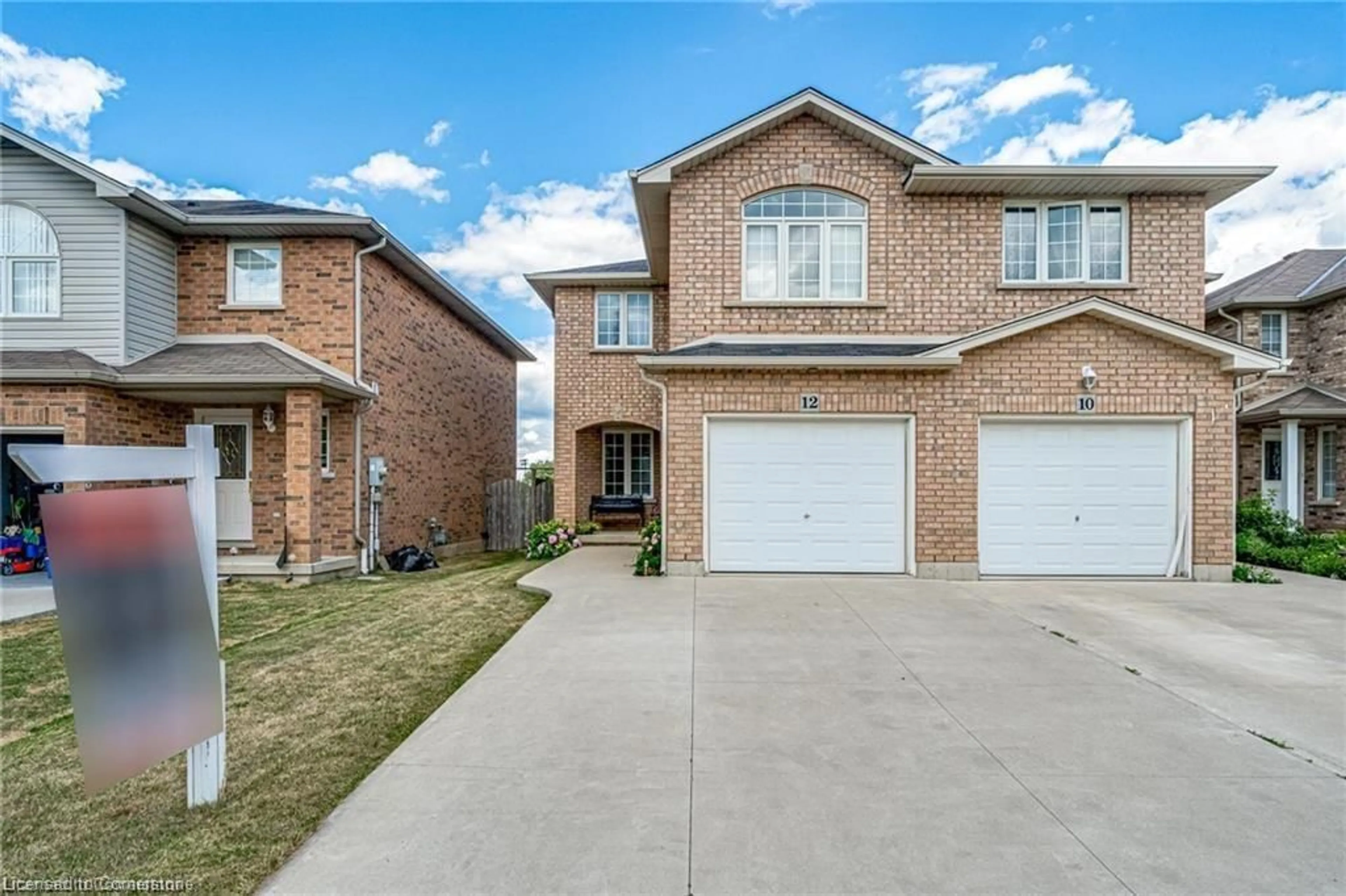 Home with brick exterior material, street for 12 Jonathon Crt, Hamilton Ontario L8W 0A1
