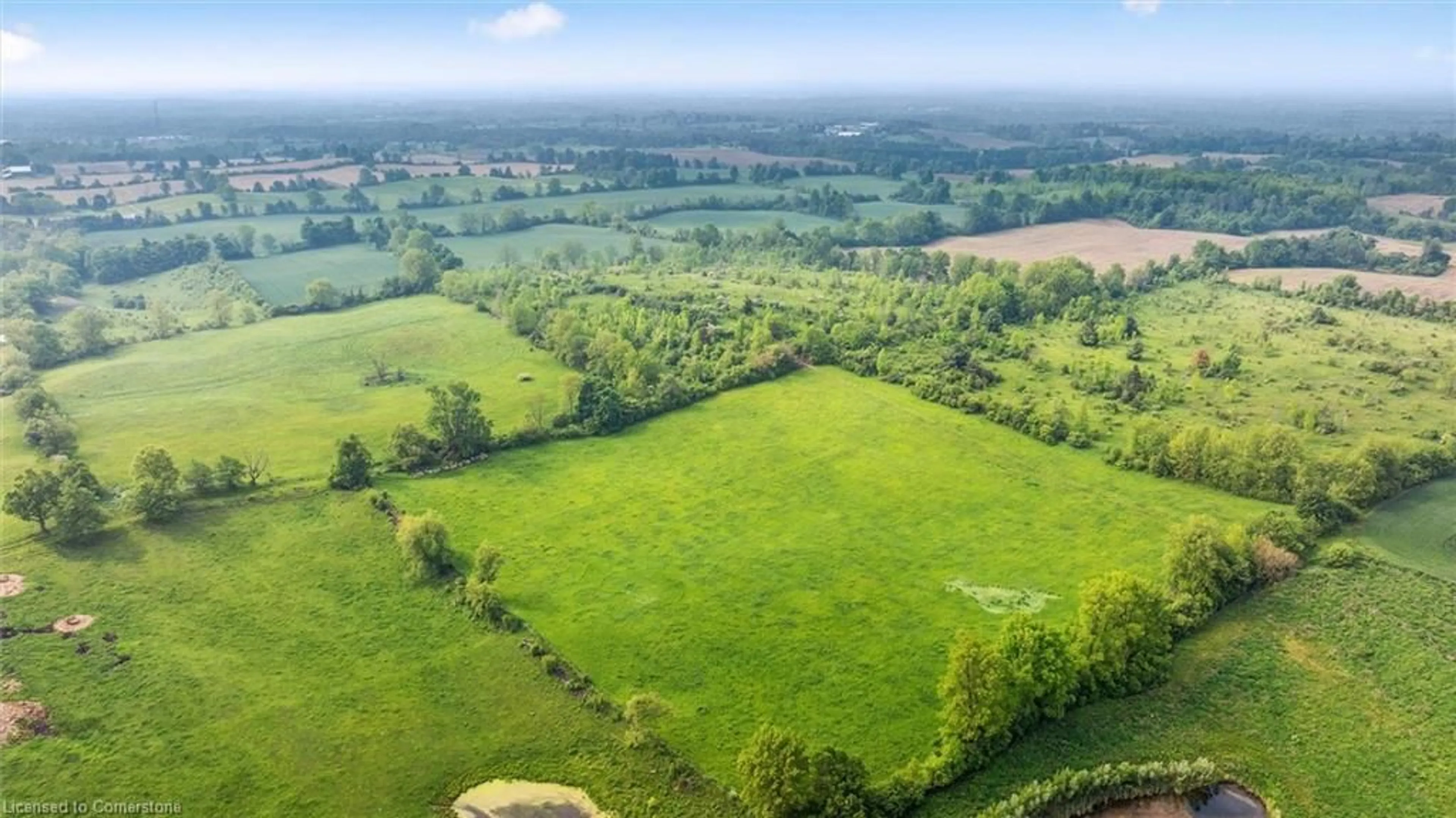 A pic from outside/outdoor area/front of a property/back of a property/a pic from drone, forest/trees view for LOT 32 Concession 7, Puslinch Ontario N0B 2J0