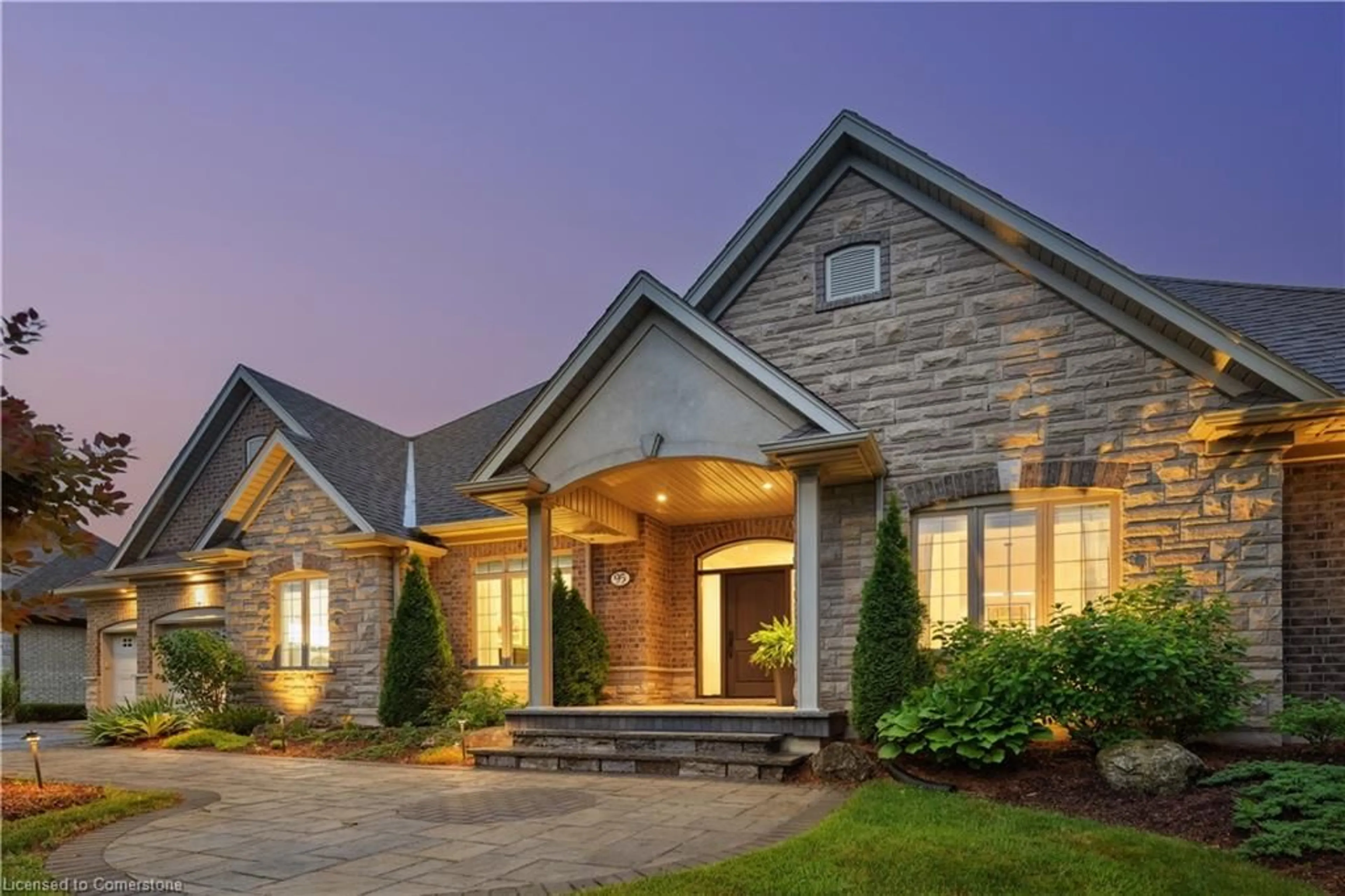 Home with brick exterior material, unknown for 95 Cobblestone Pl, Rockwood Ontario N0B 2K0