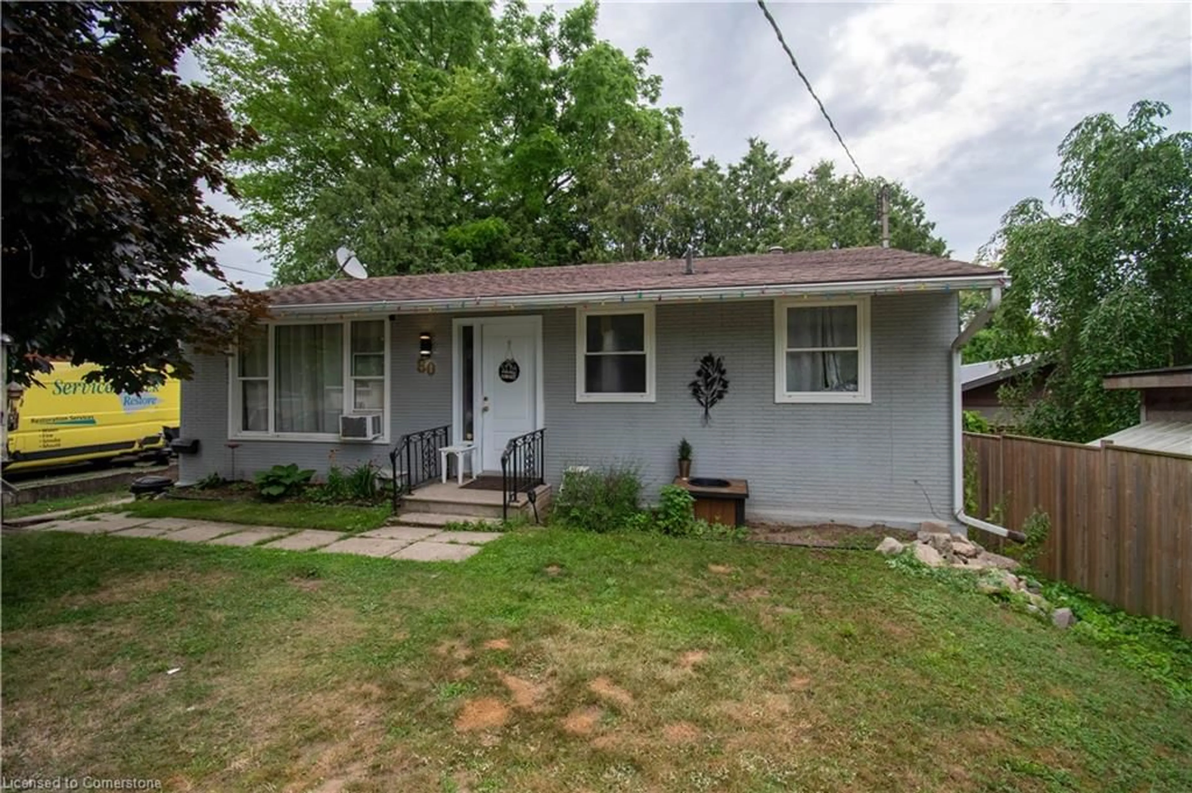 Home with vinyl exterior material, street for 80 Frank St, Tillsonburg Ontario N4G 3M5
