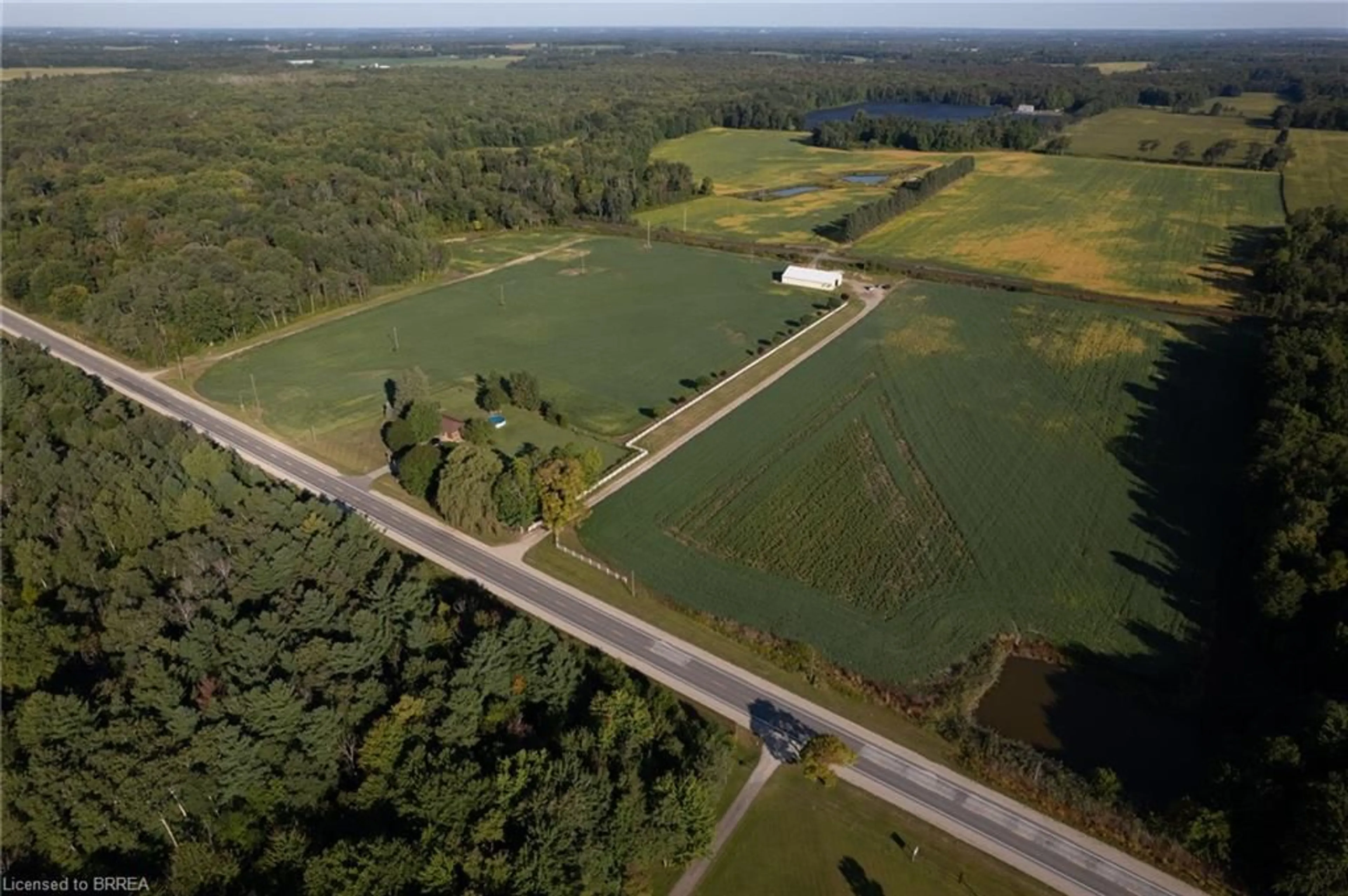 A pic from outside/outdoor area/front of a property/back of a property/a pic from drone, unknown for 686455 & 686473 Highway 2, Princeton Ontario N0J 1V0