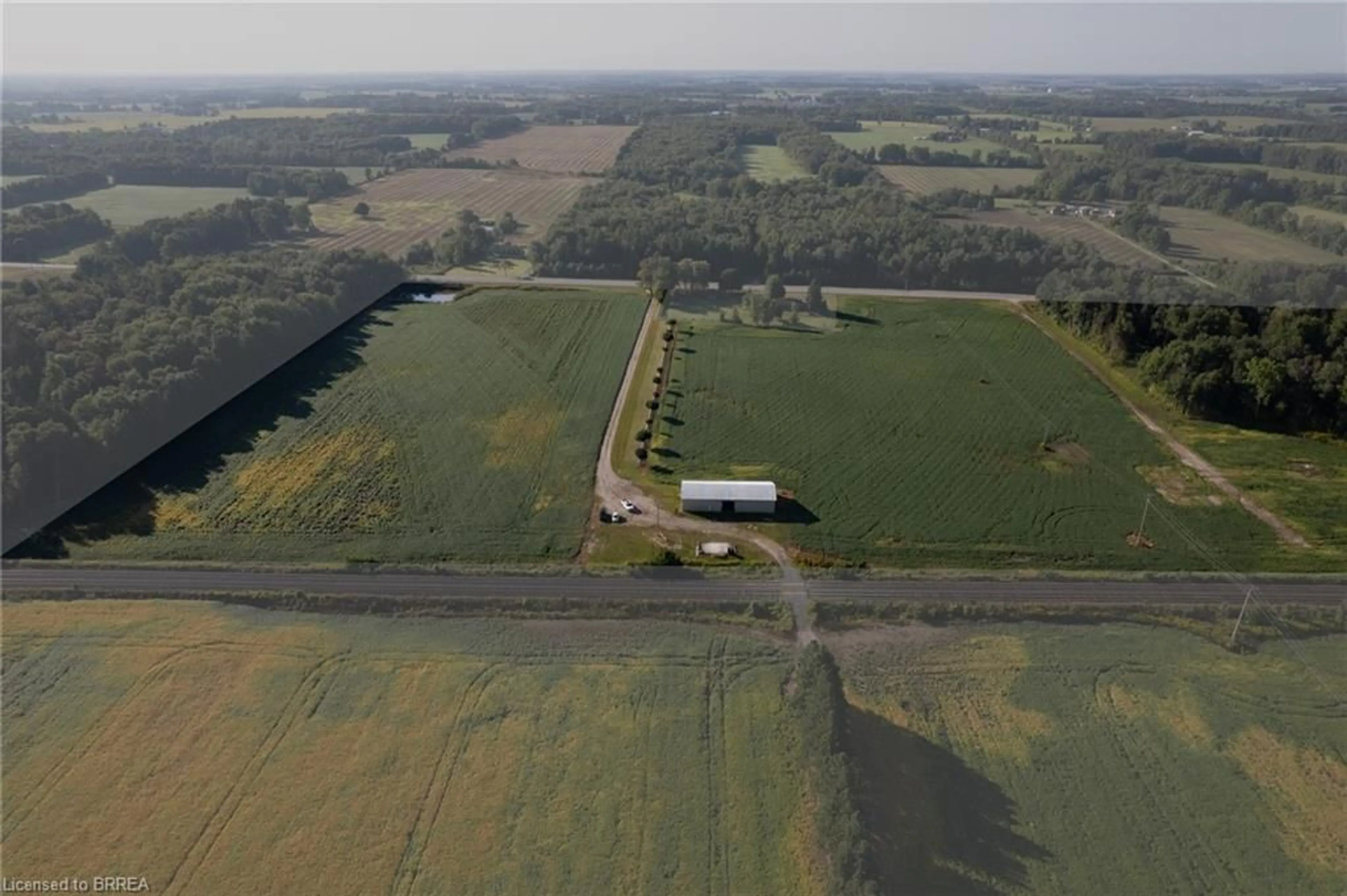 A pic from outside/outdoor area/front of a property/back of a property/a pic from drone, water/lake/river/ocean view for 686455 & 686473 Highway 2, Princeton Ontario N0J 1V0