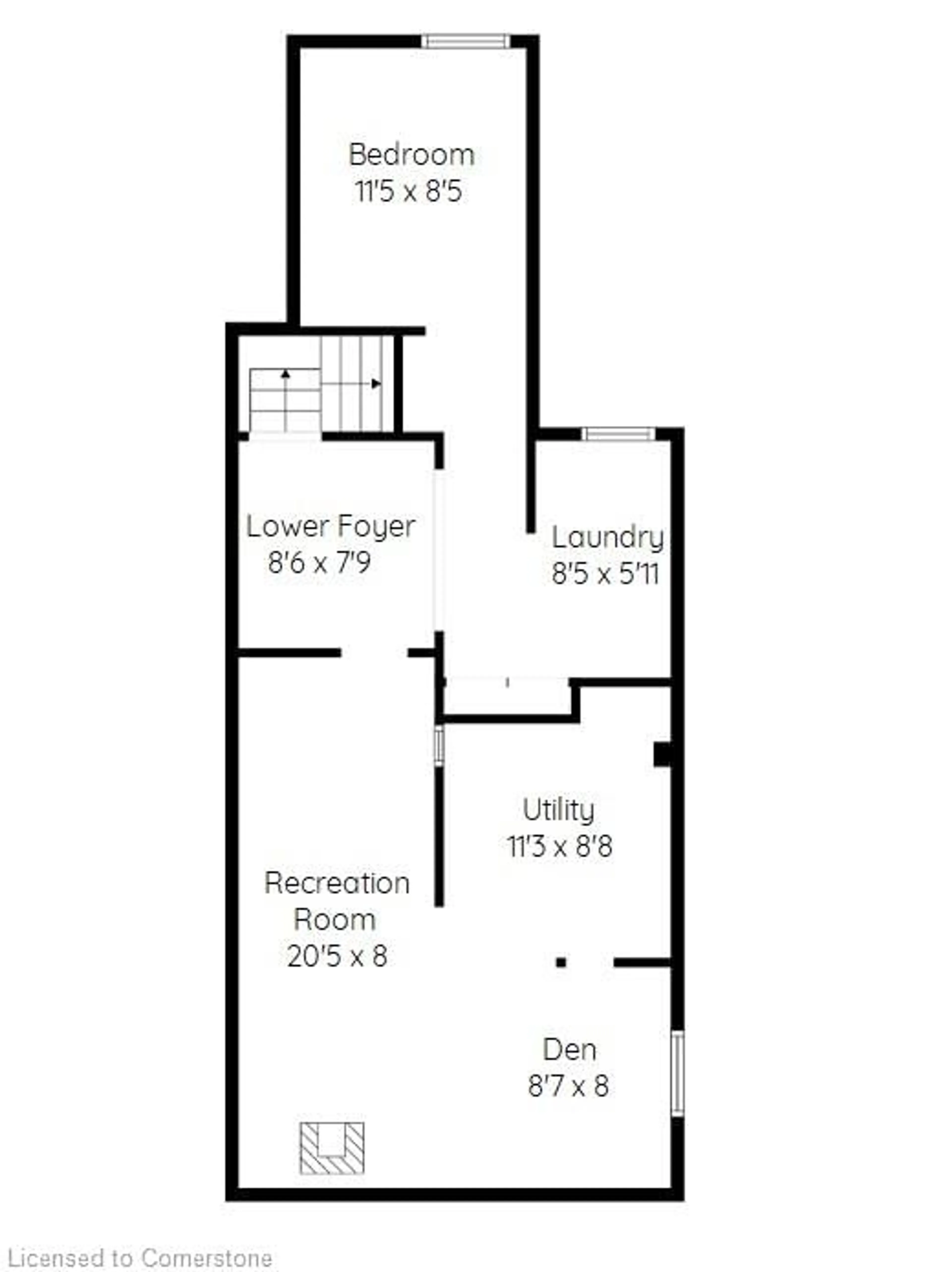 Floor plan for 29 Mayflower Ave, Hamilton Ontario L8L 2K5