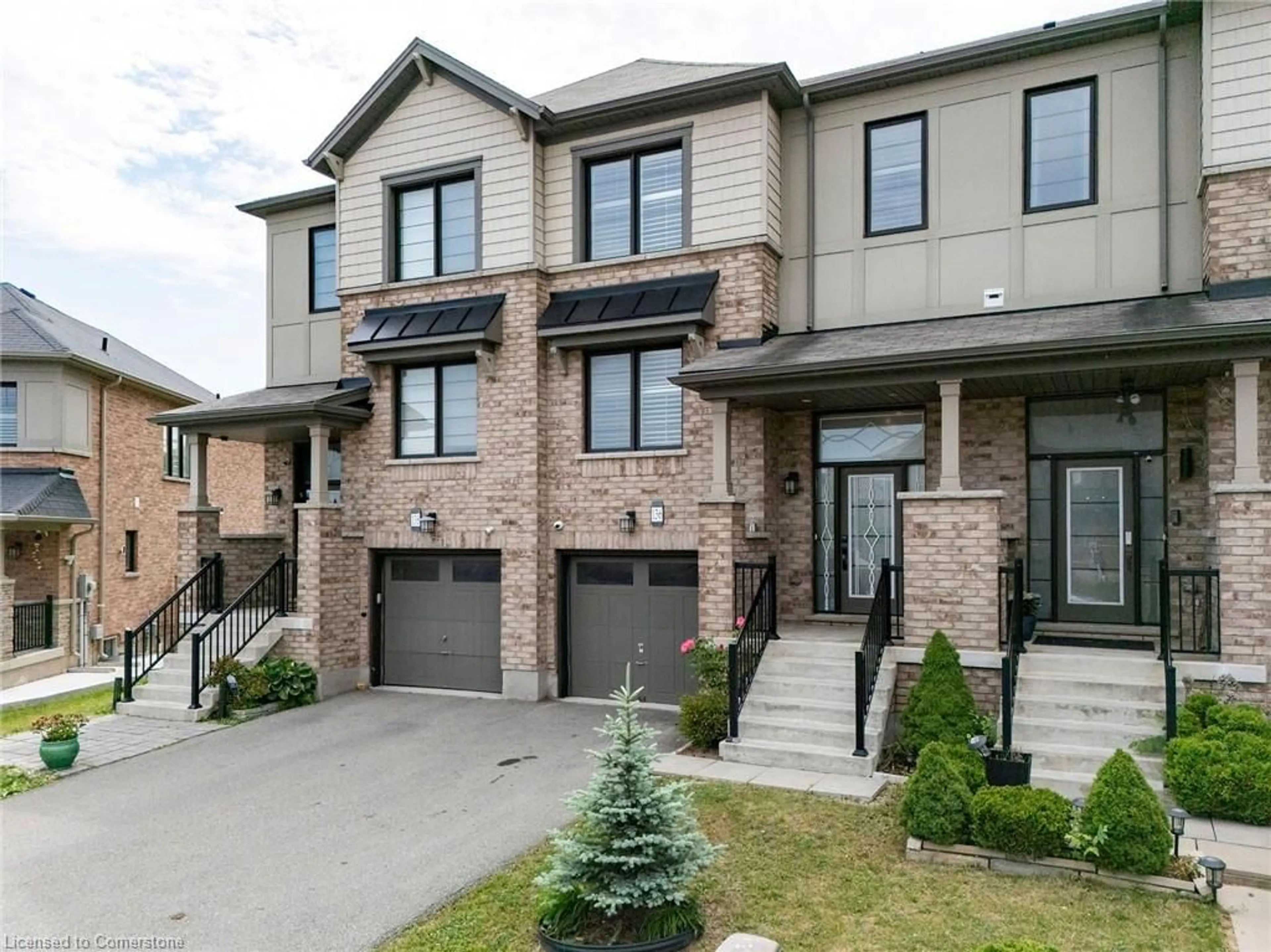 Home with brick exterior material, street for 136 Crafter Cres, Stoney Creek Ontario L8J 0H8