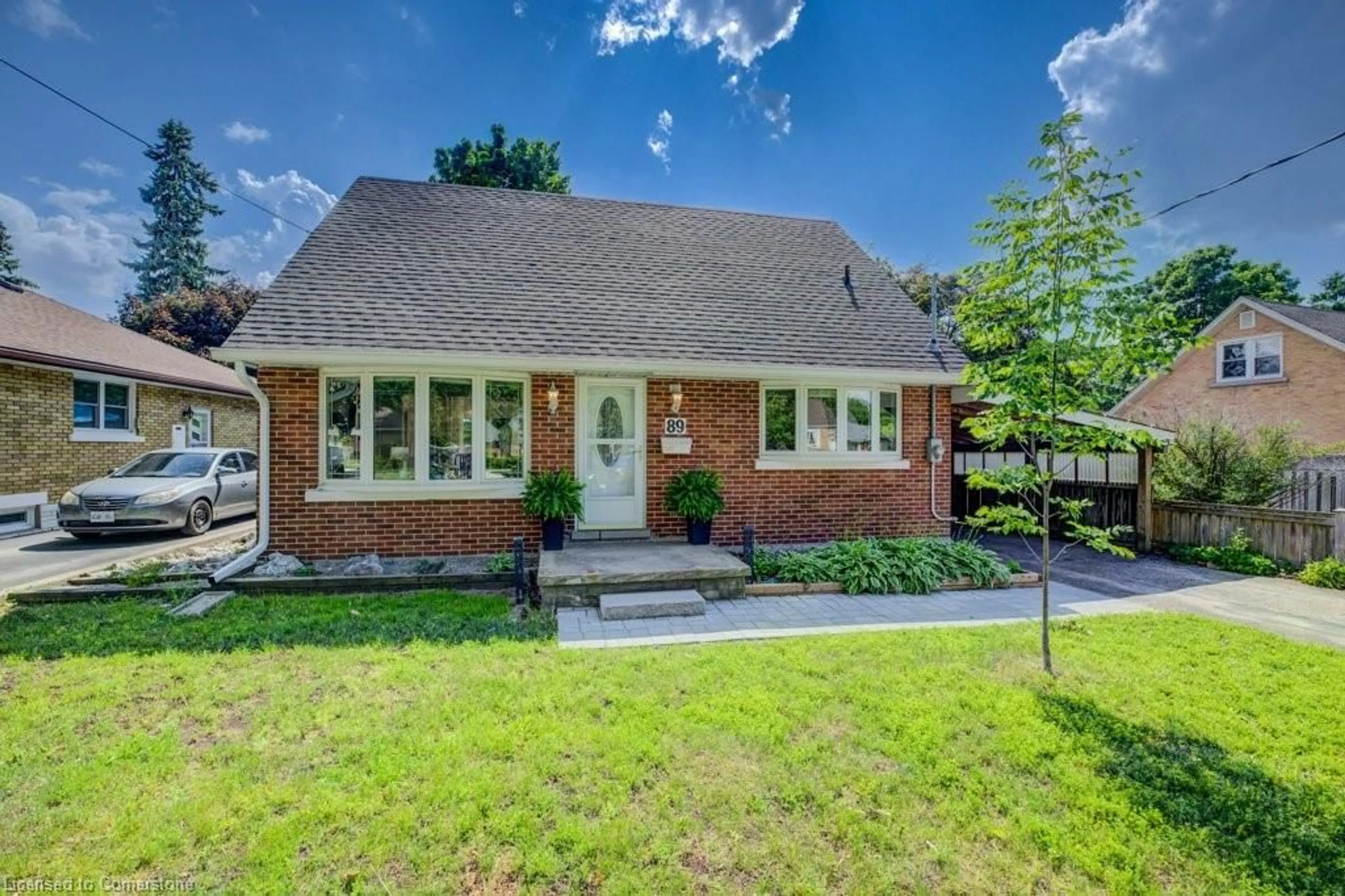 Home with brick exterior material, street for 89 Roxborough Ave, Kitchener Ontario N2M 1P6