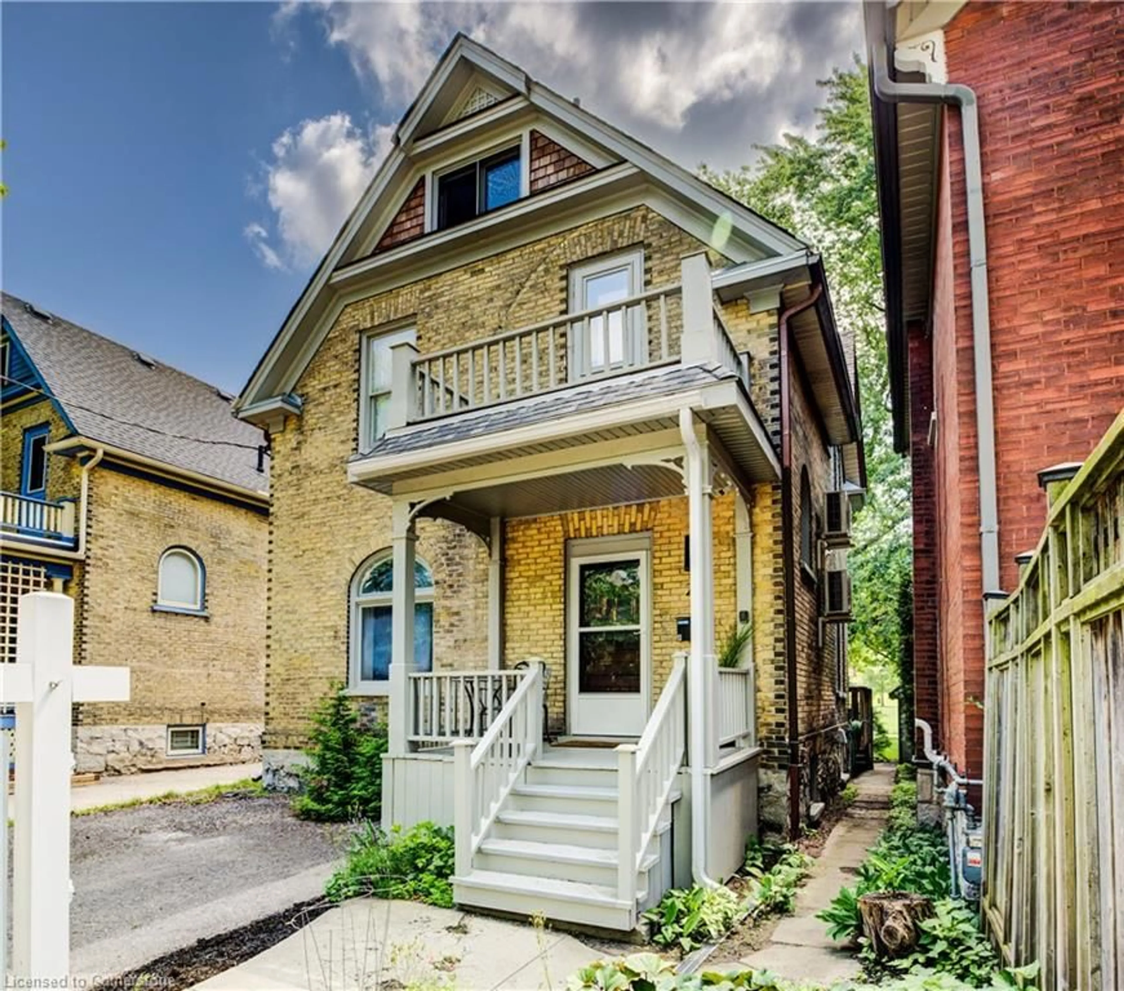 Home with brick exterior material, street for 23 Richmond Ave, Kitchener Ontario N2G 1Z1
