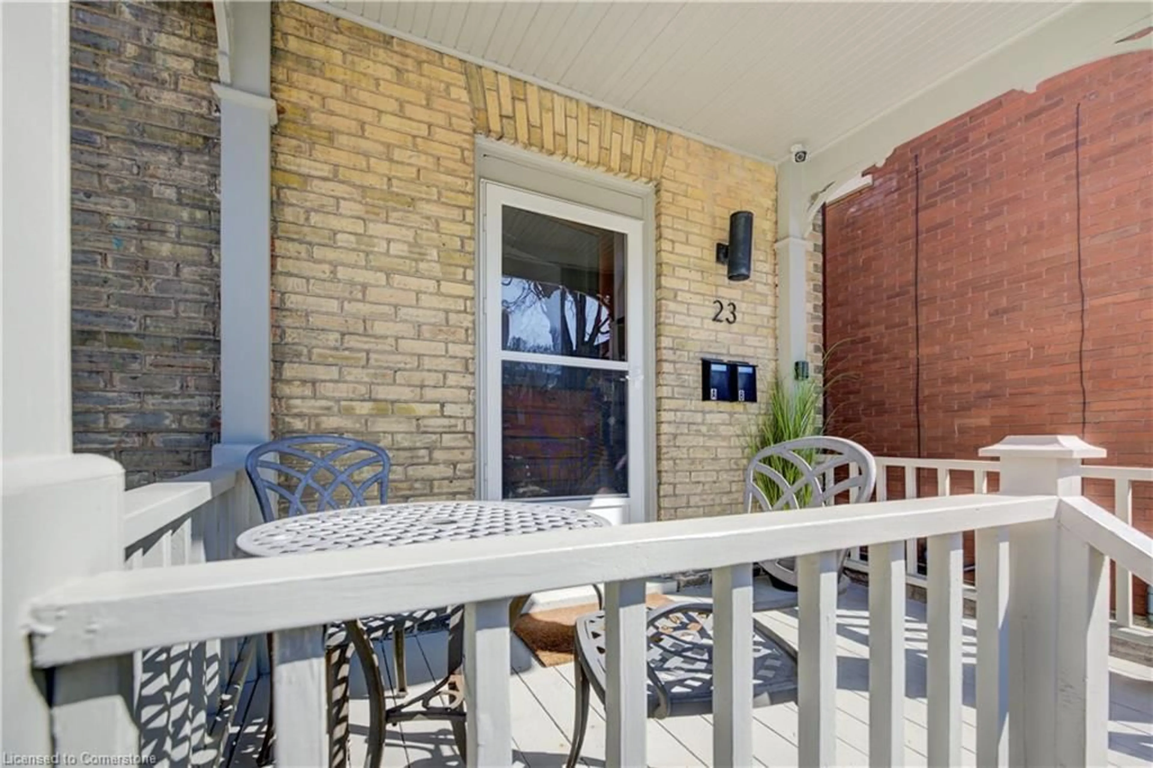 Patio, street for 23 Richmond Ave, Kitchener Ontario N2G 1Z1